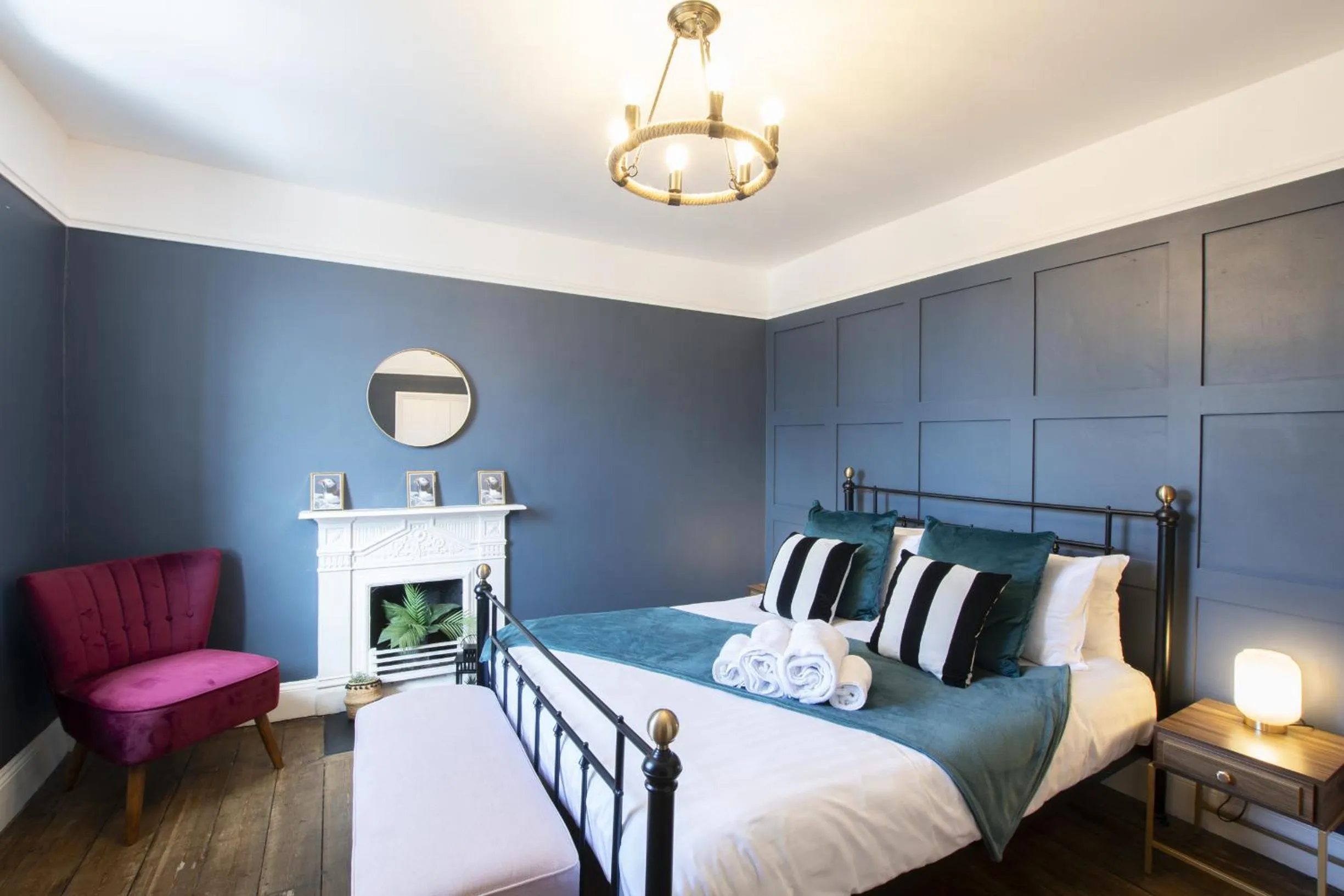 Bedroom, Bed in Northern Hideaways St Cuthberts