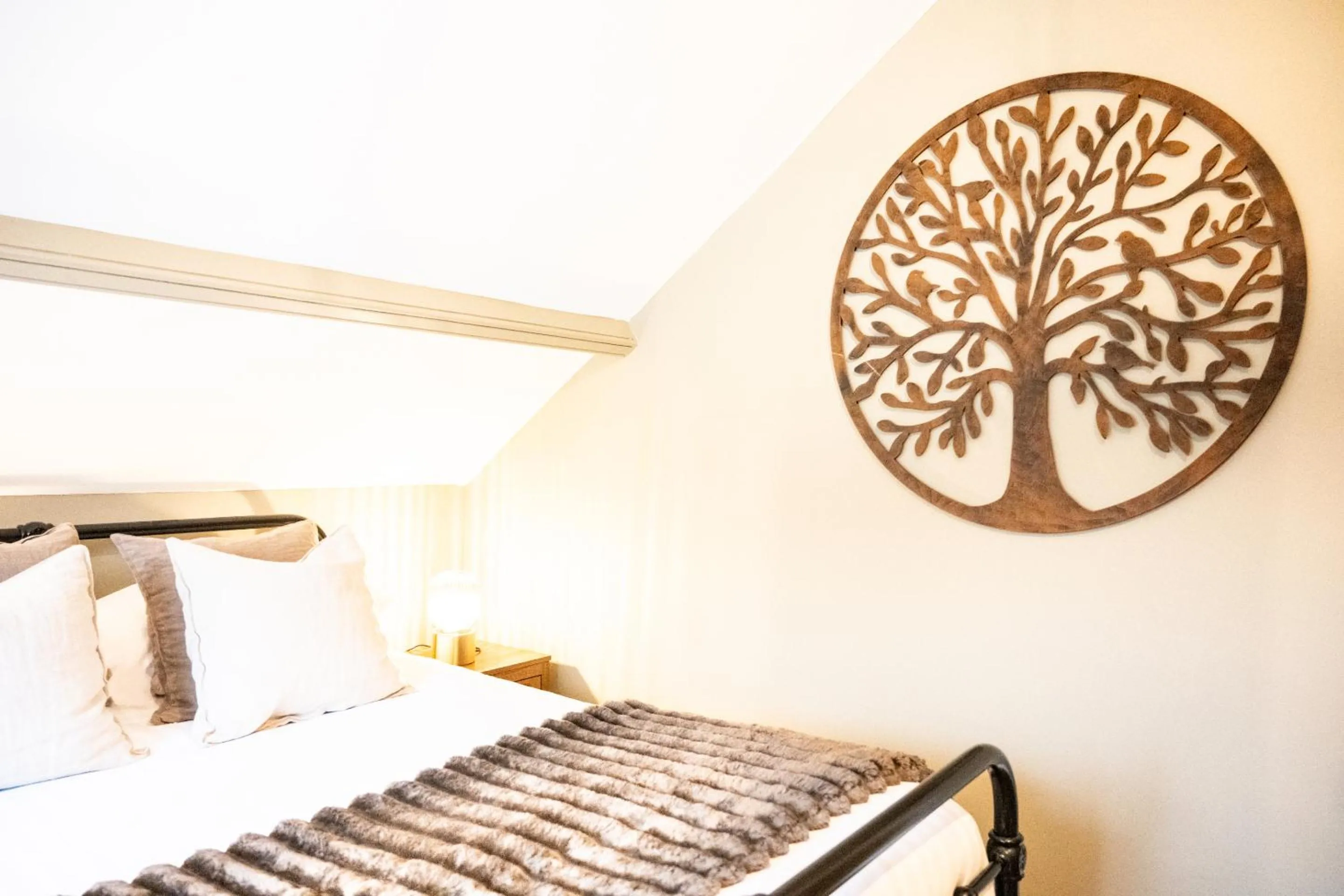 Bedroom, Bed in Northern Hideaways St Cuthberts