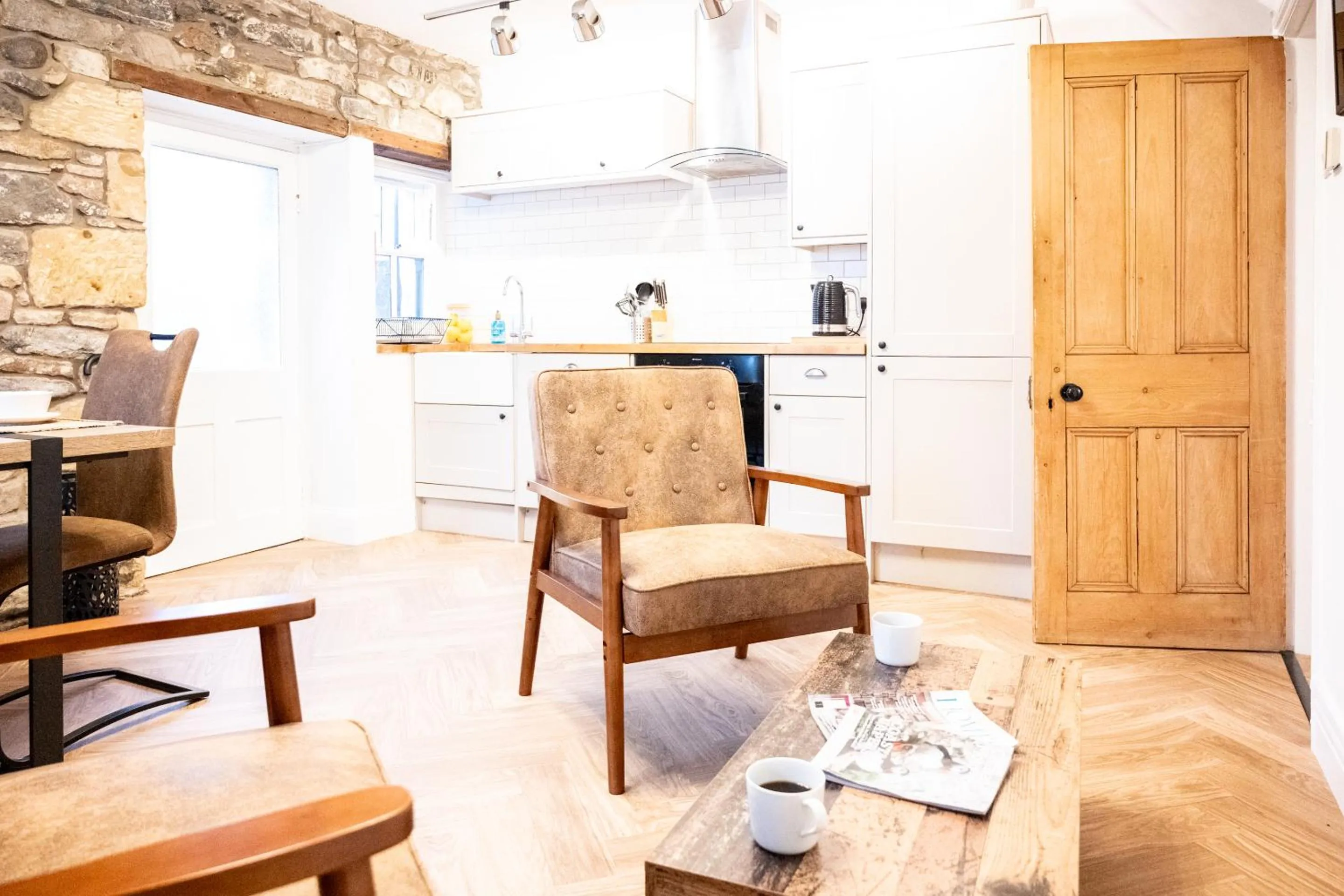 Kitchen or kitchenette in Northern Hideaways St Cuthberts