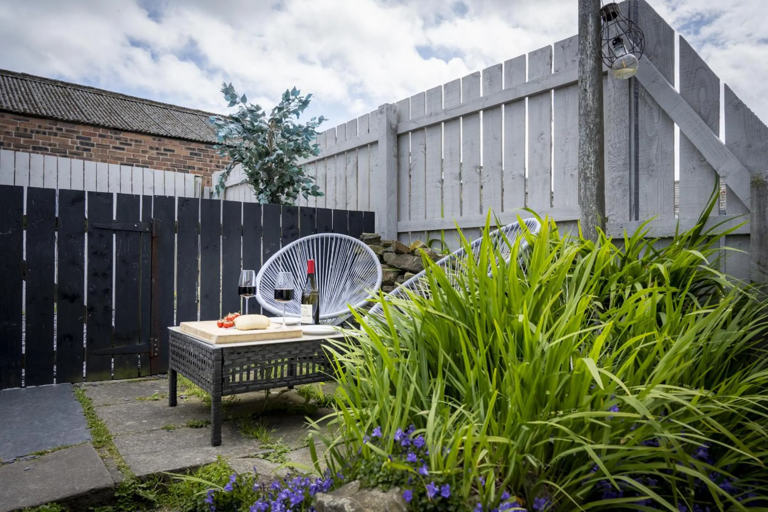 Patio in Northern Hideaways St Cuthberts