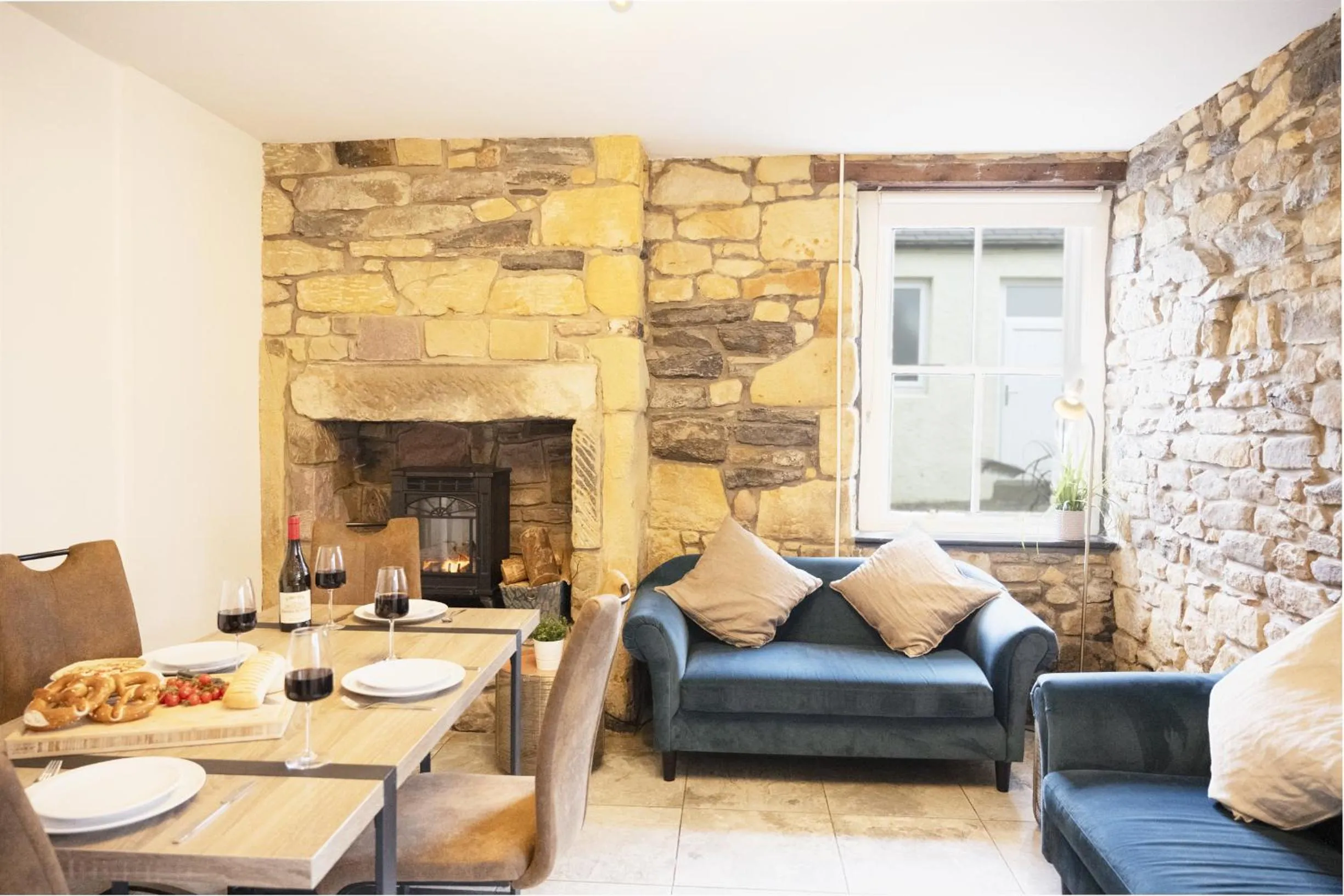 Kitchen or kitchenette in Northern Hideaways St Cuthberts