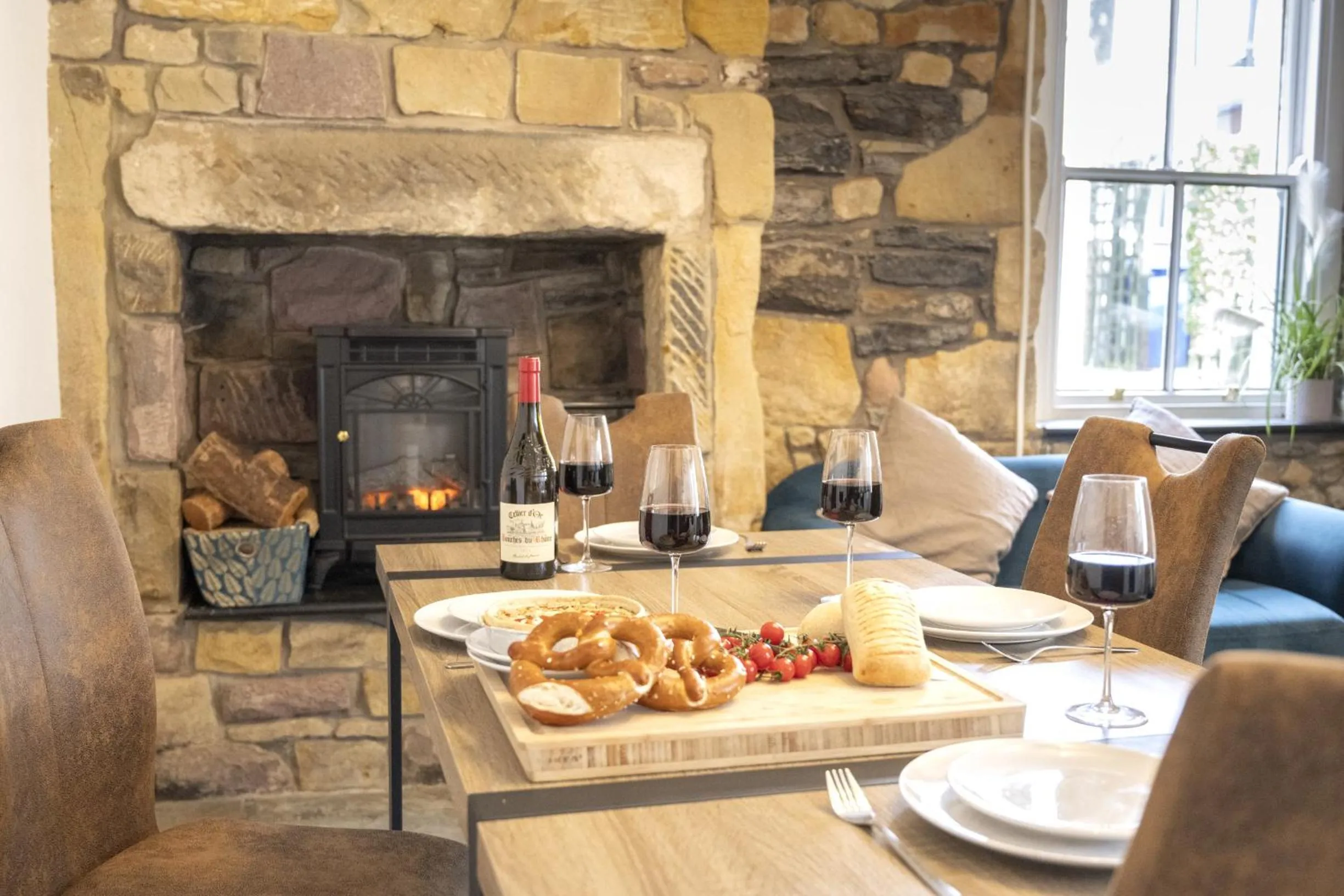 Kitchen or kitchenette in Northern Hideaways St Cuthberts