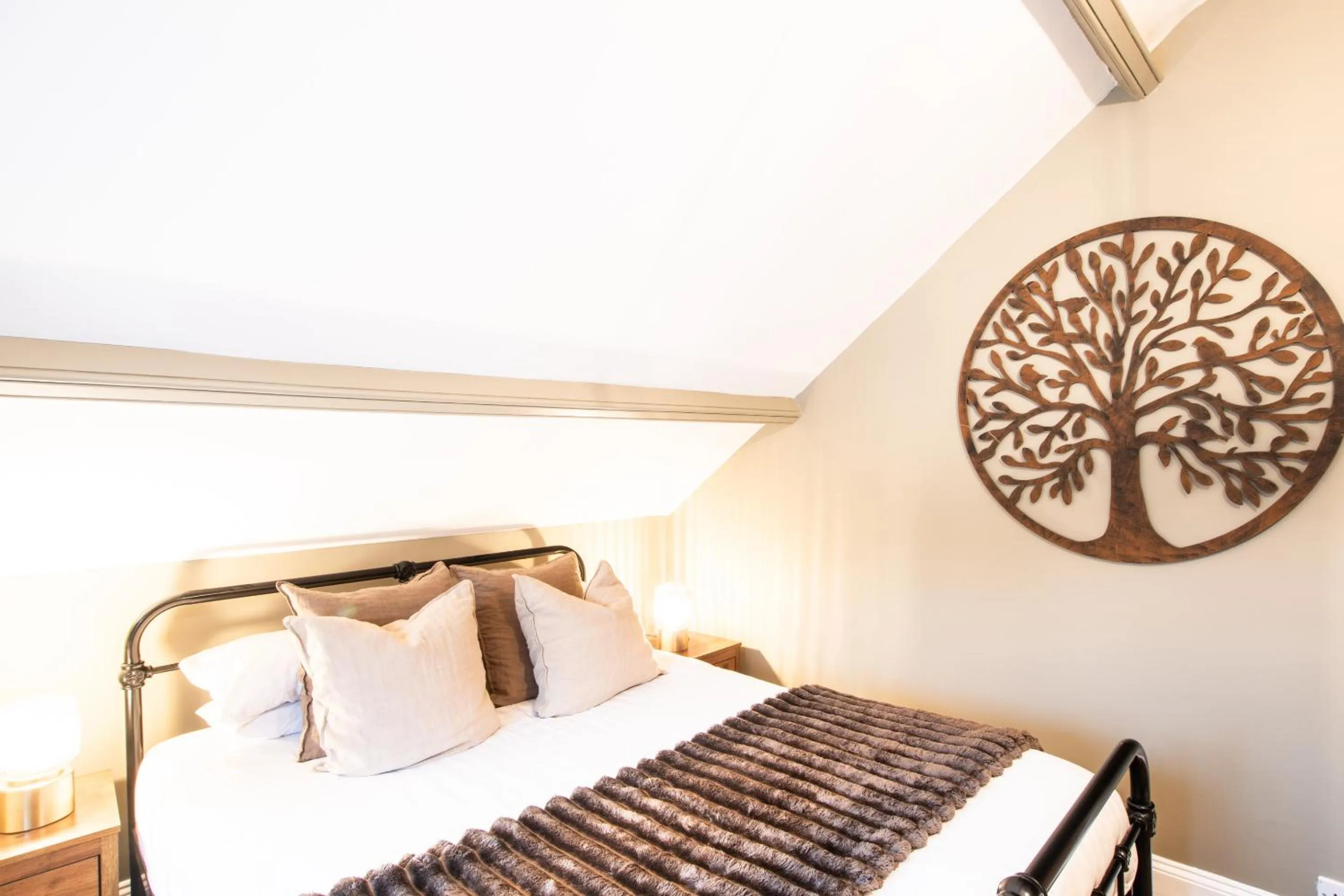 Bedroom, Bed in Northern Hideaways St Cuthberts