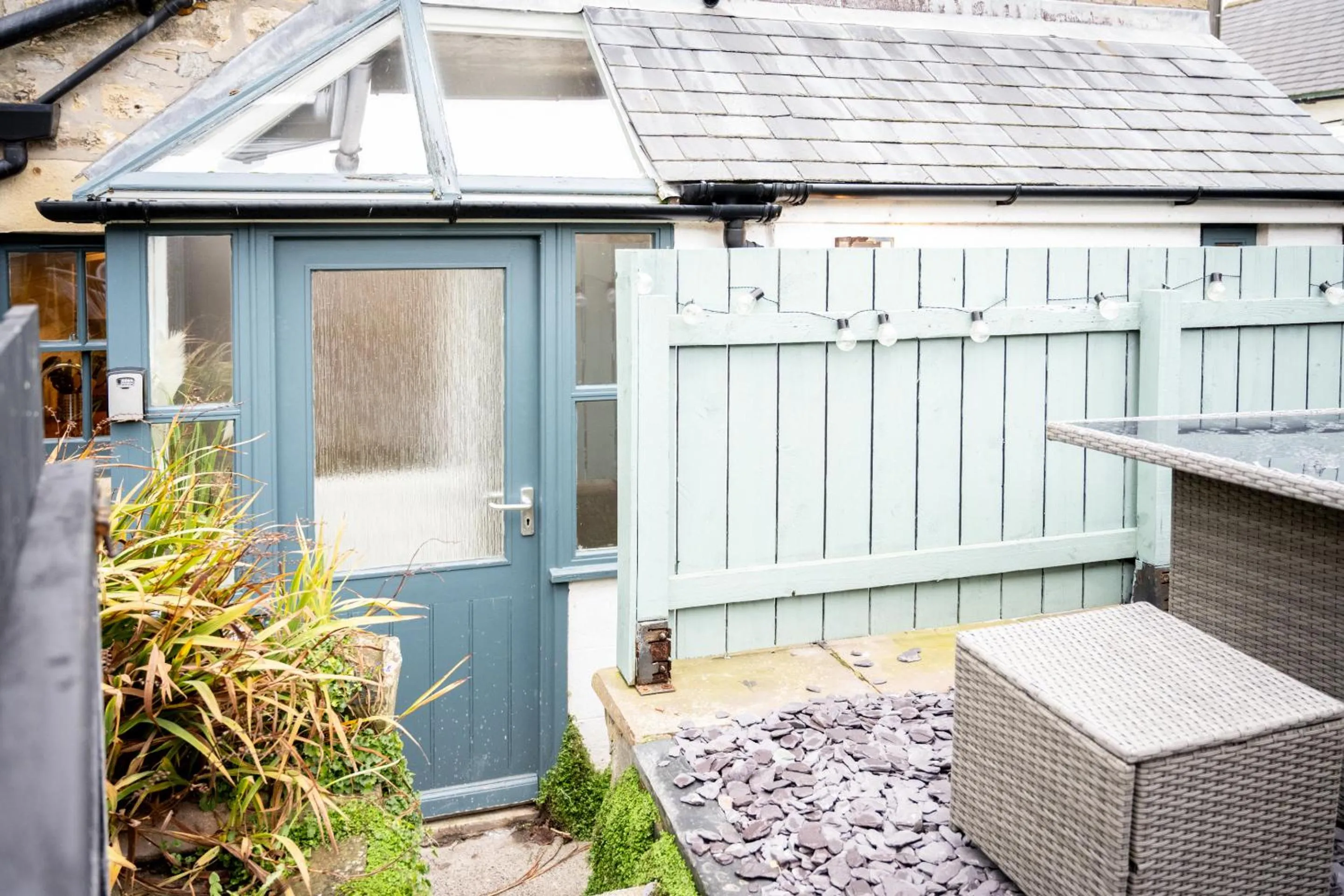 Patio in Northern Hideaways St Cuthberts