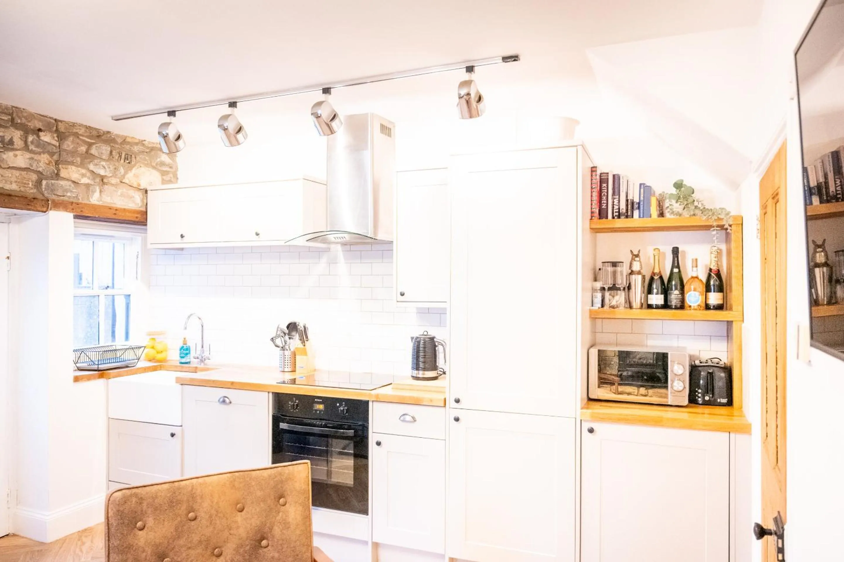 Kitchen or kitchenette in Northern Hideaways St Cuthberts