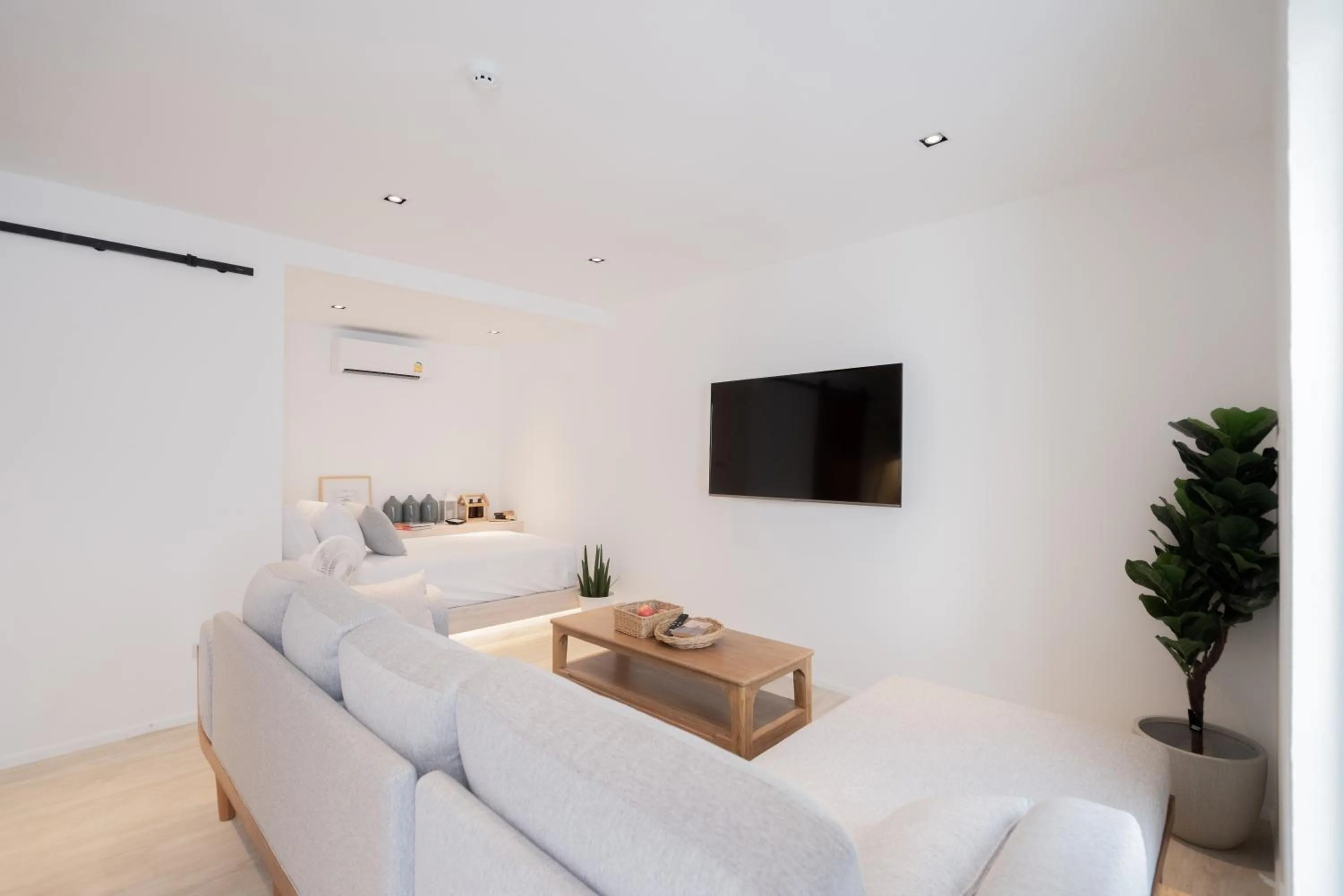 Living room in Any Day House Chiang mai - SHA Plus