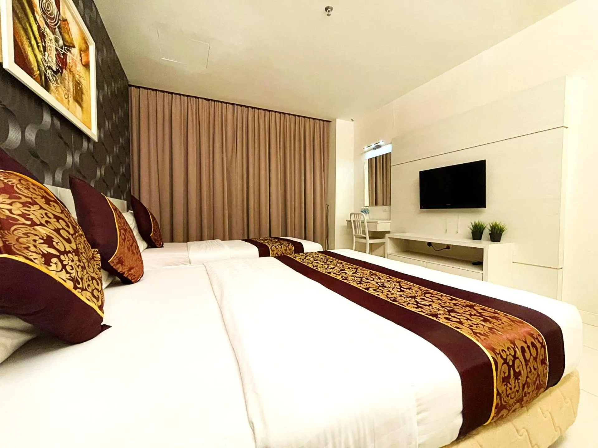 Bedroom in ESQ Shamelin Hotel