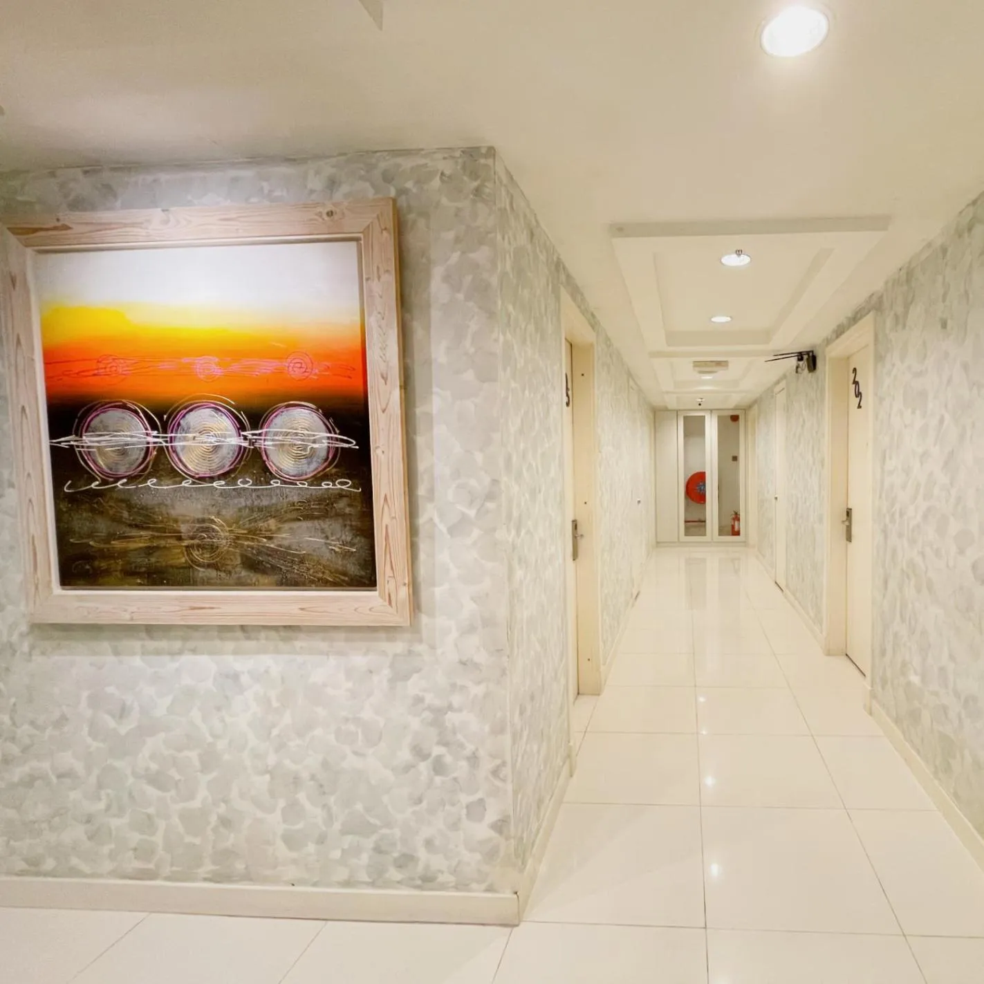 Decorative detail in ESQ Shamelin Hotel