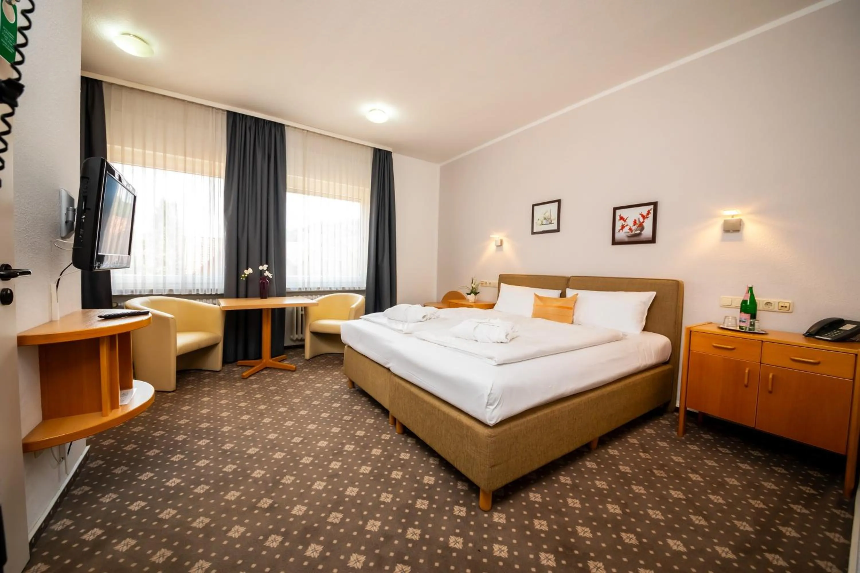Photo of the whole room, Bed in Hotel am Park Bad Driburg