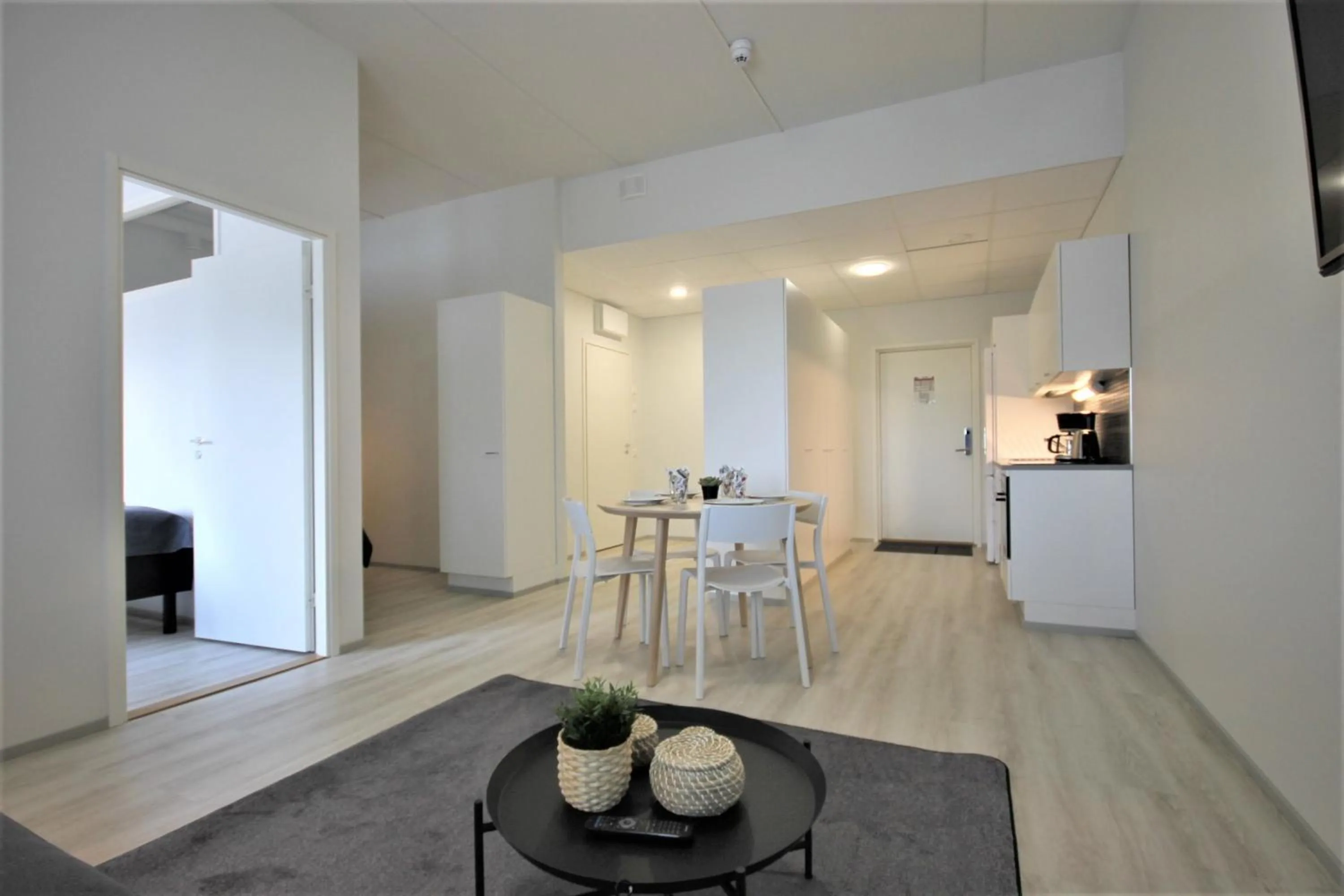 Dining area in Forenom Aparthotel Kuopio