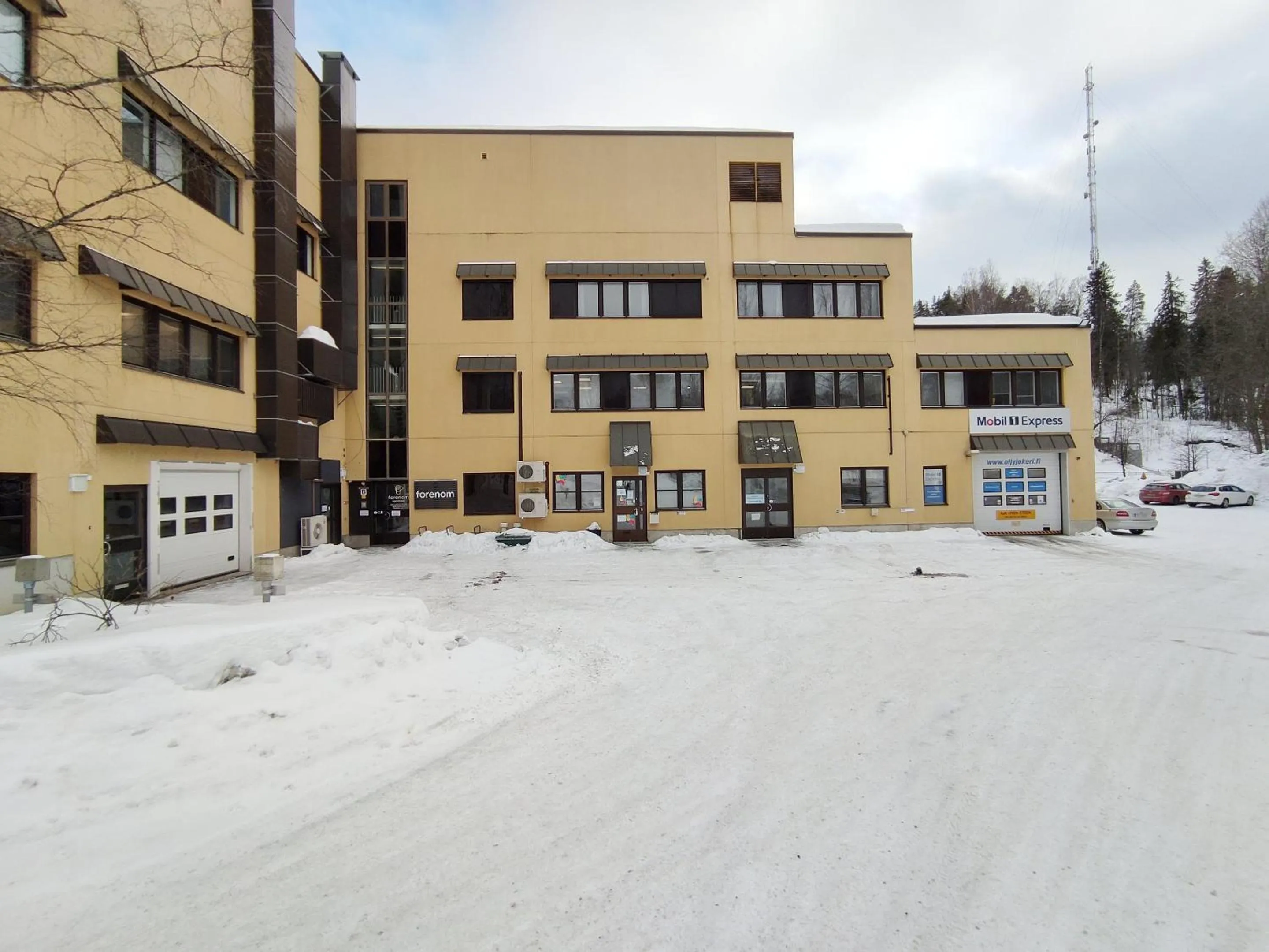 Property building in Forenom Aparthotel Kuopio