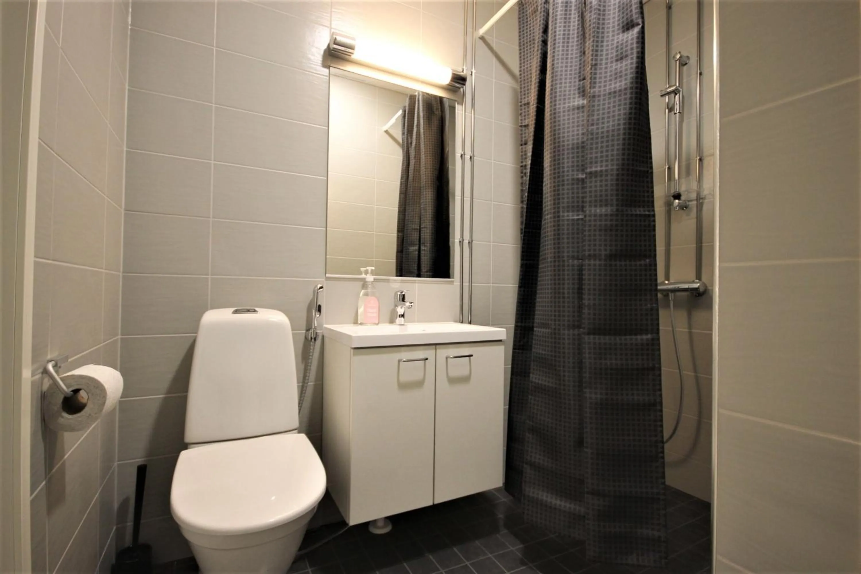 Bathroom in Forenom Aparthotel Kuopio