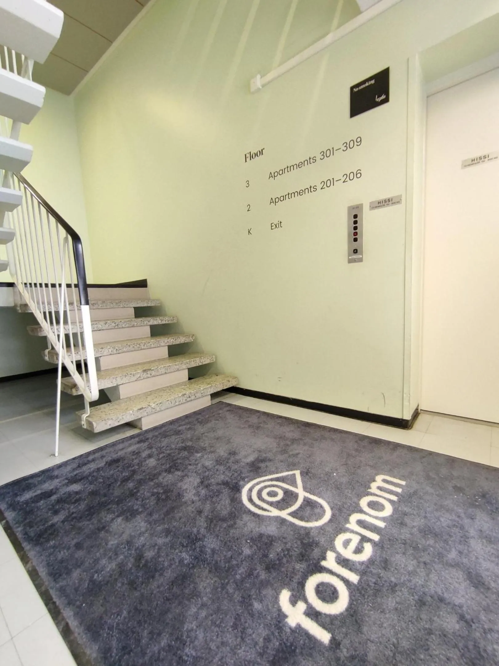 Facade/entrance in Forenom Aparthotel Kuopio