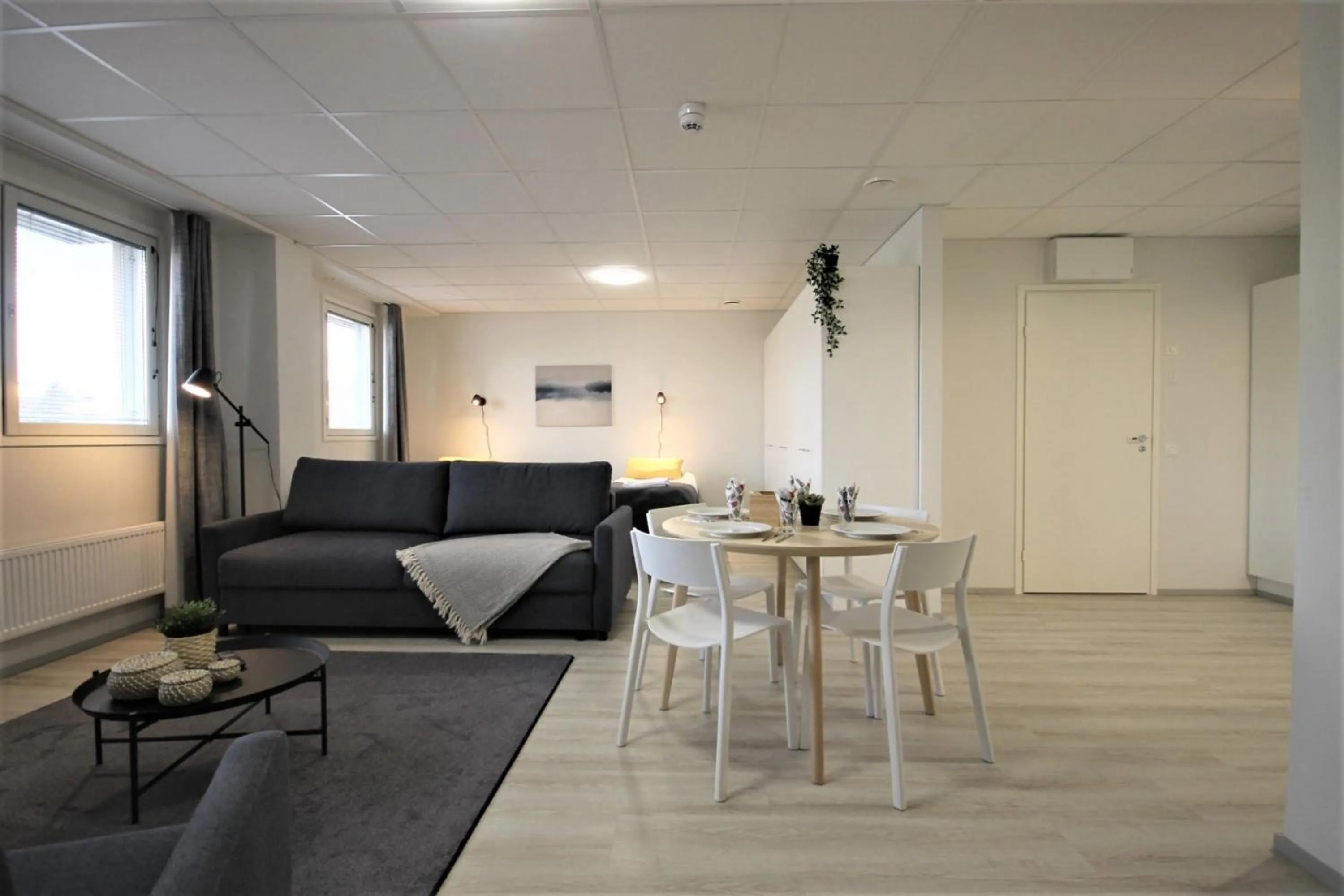 Living room in Forenom Aparthotel Kuopio