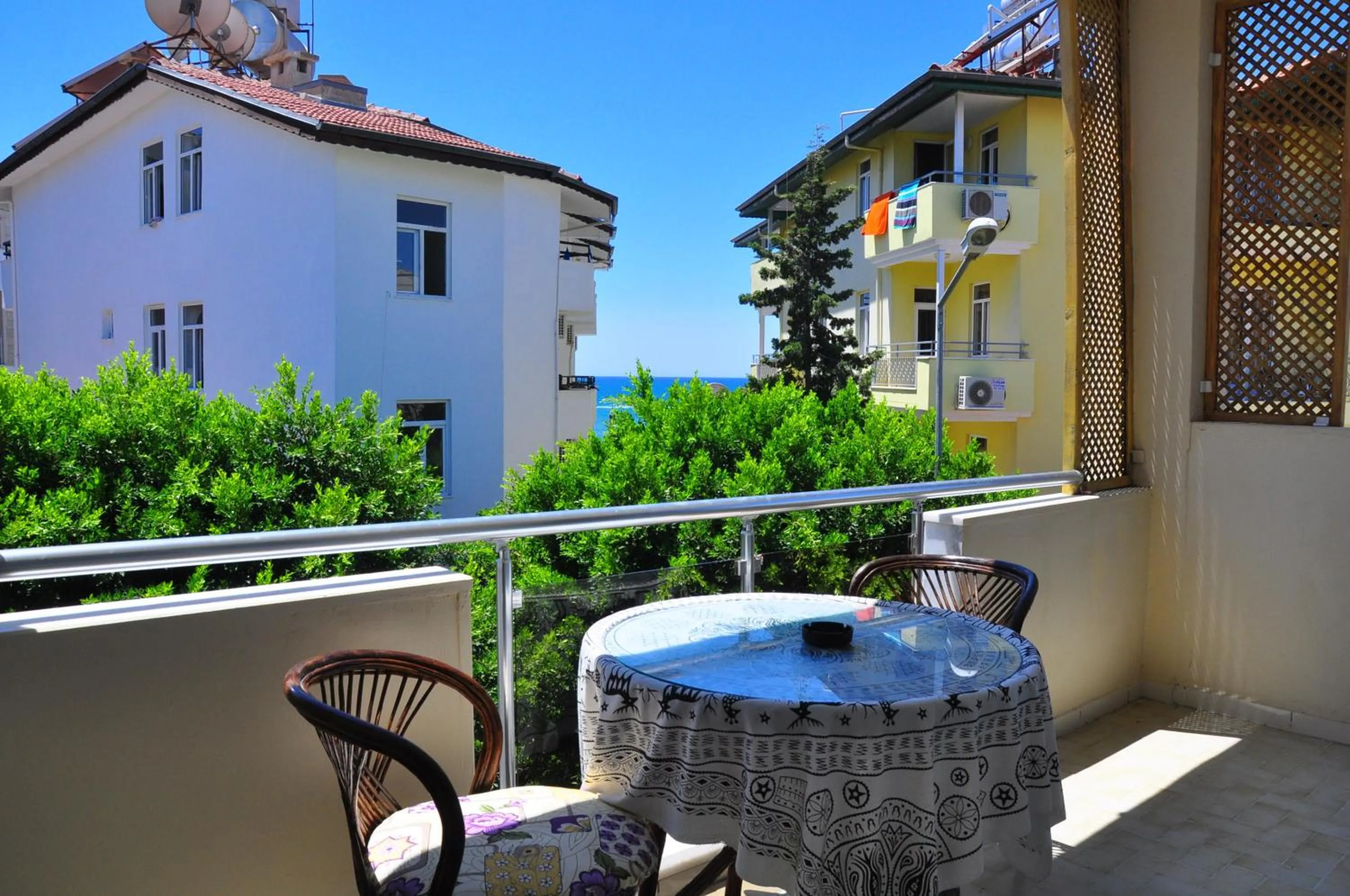 Balcony/Terrace in Delphin Hotel Side