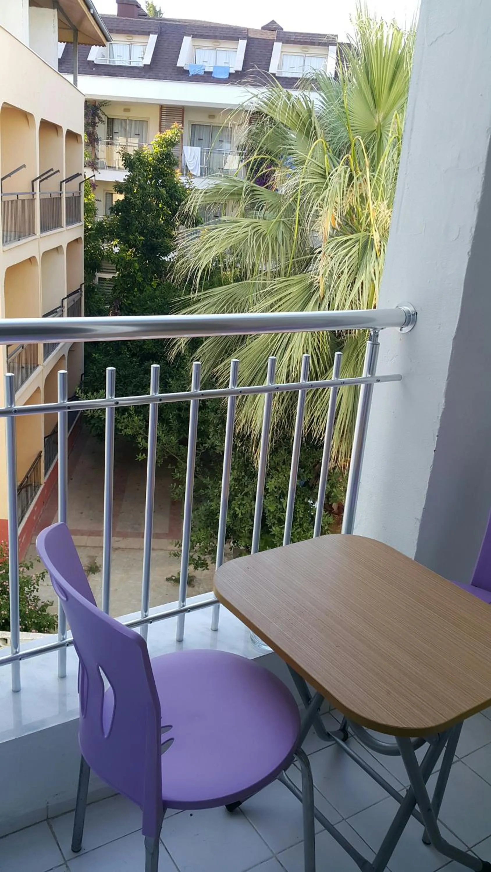 Balcony/Terrace in Delphin Hotel Side