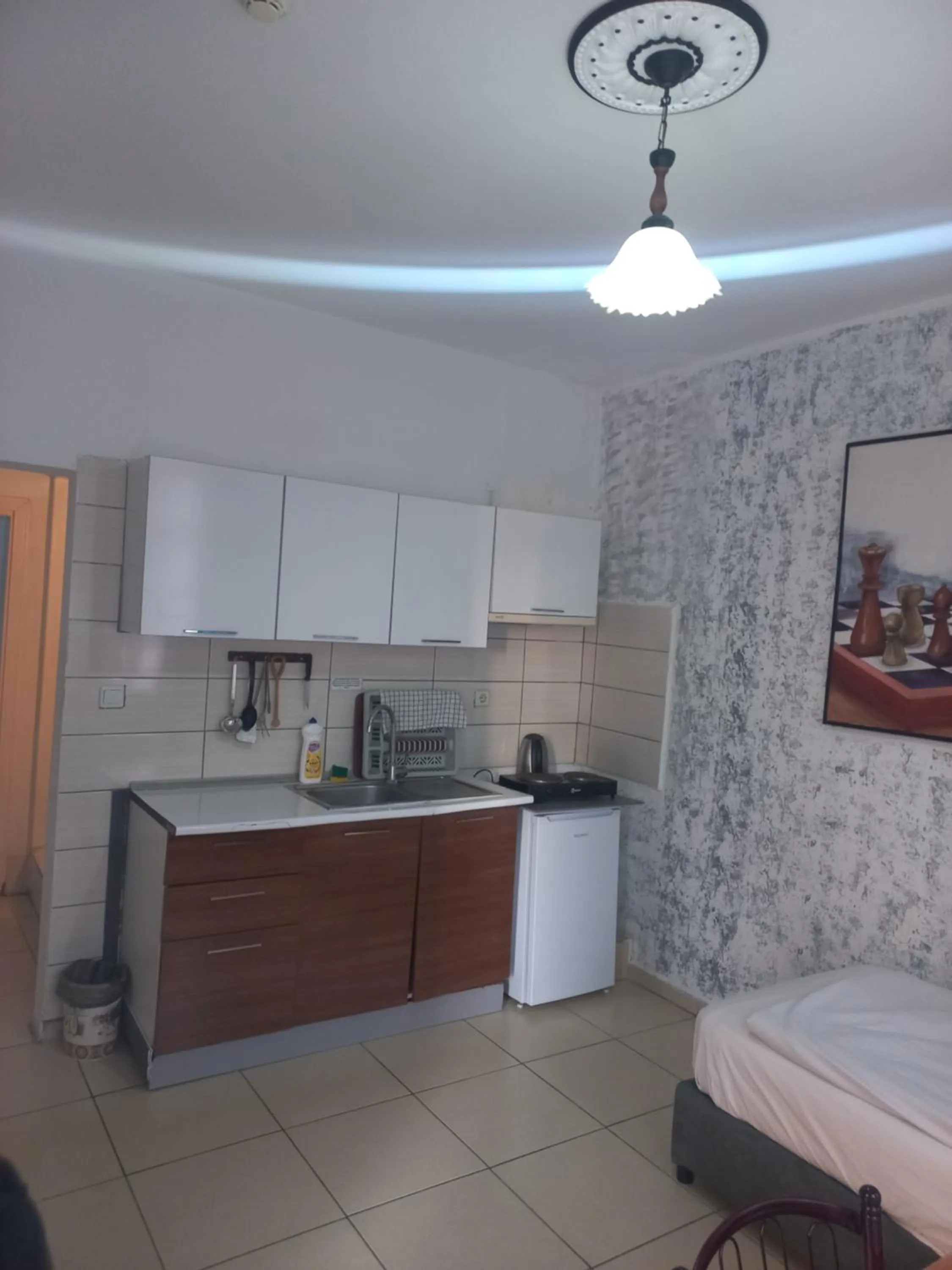 Kitchen or kitchenette in Delphin Hotel Side