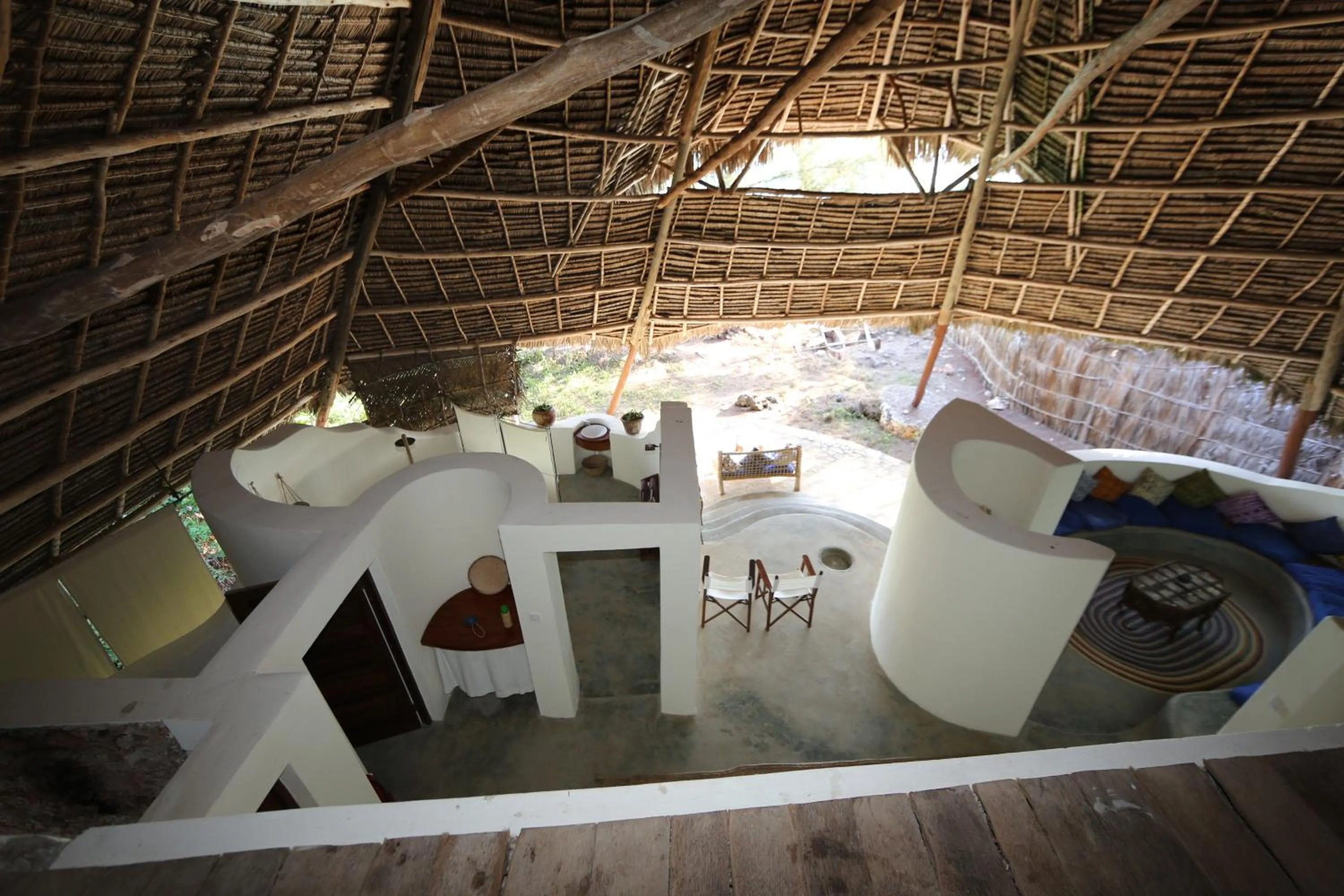 Decorative detail in Unguja Lodge