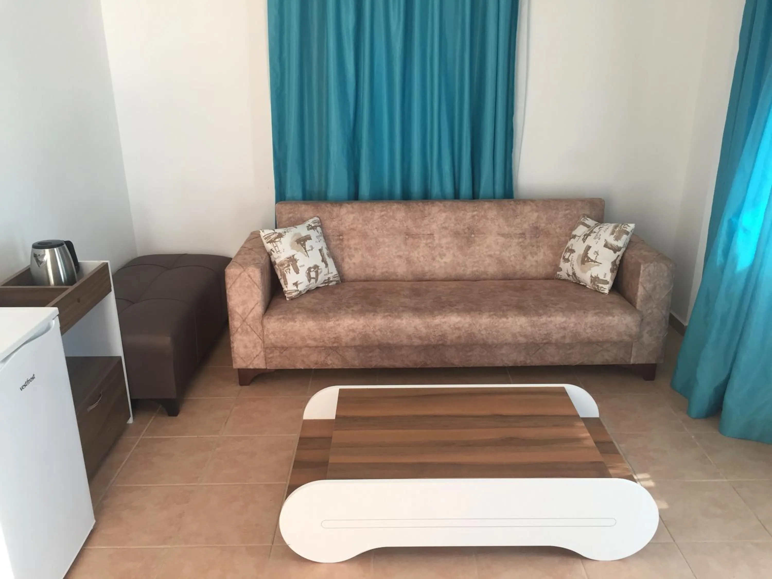 Living room in The Mara Suite