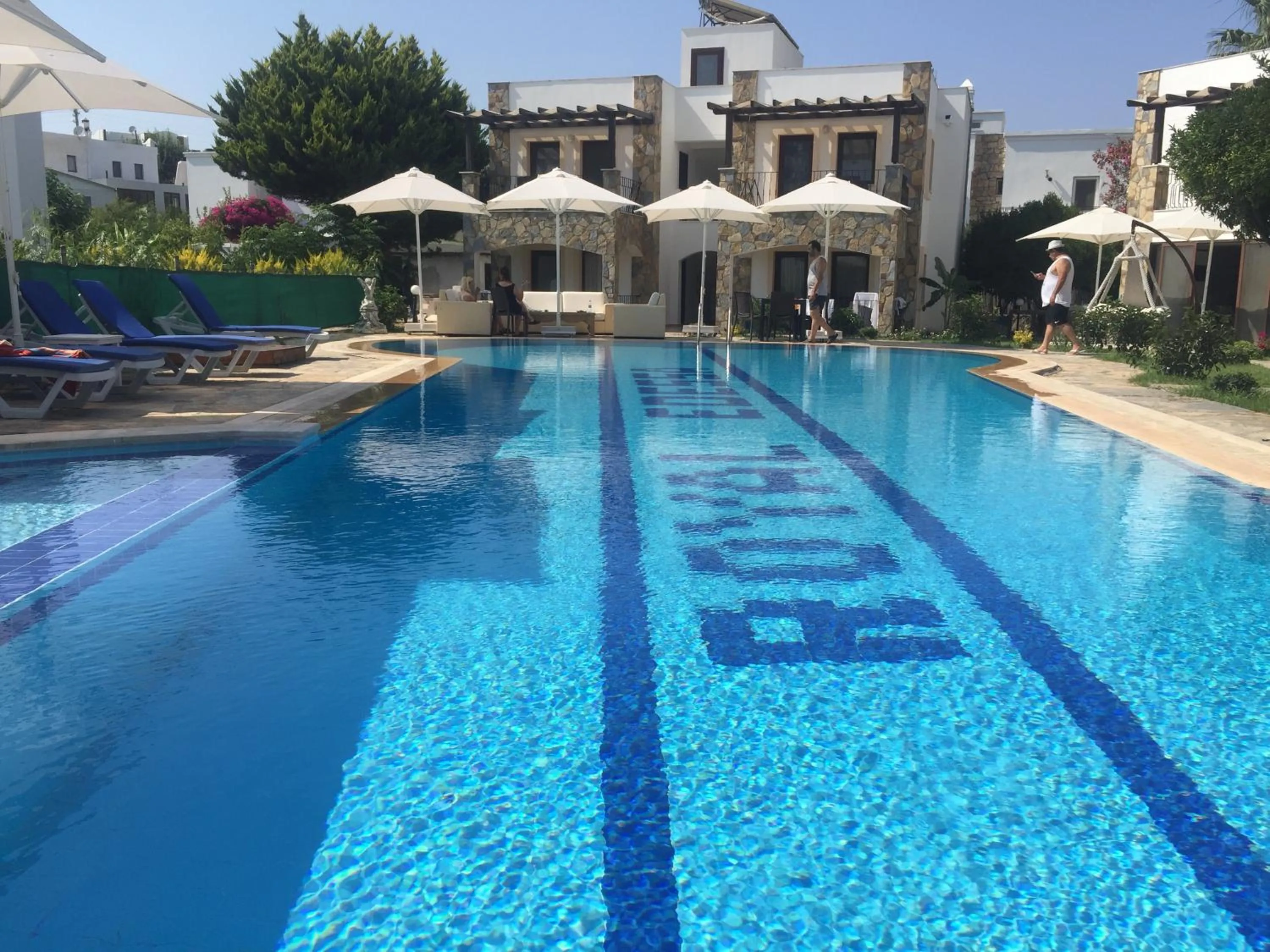 Pool view in The Mara Suite