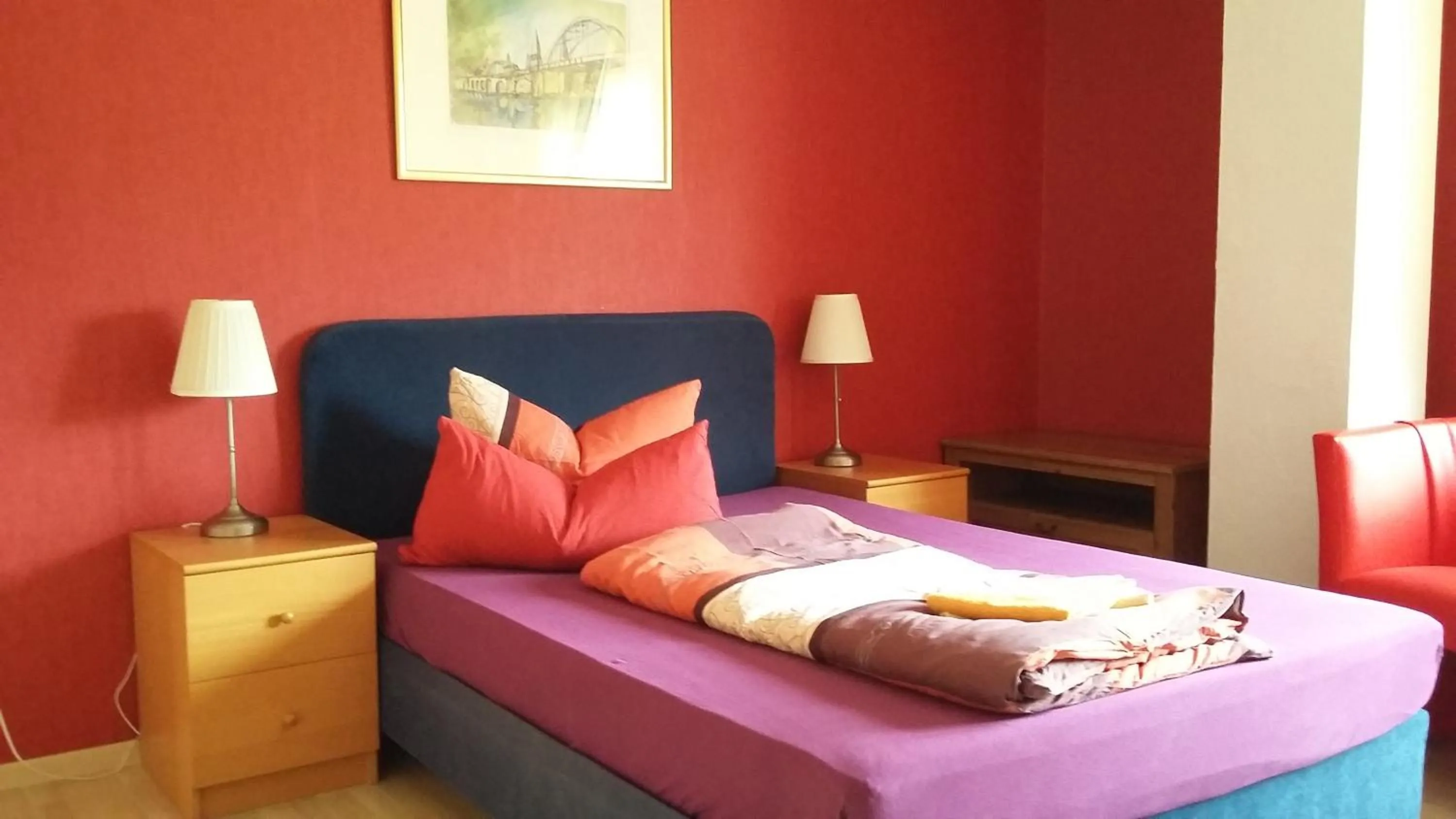 Bed in Hotel Dänholm