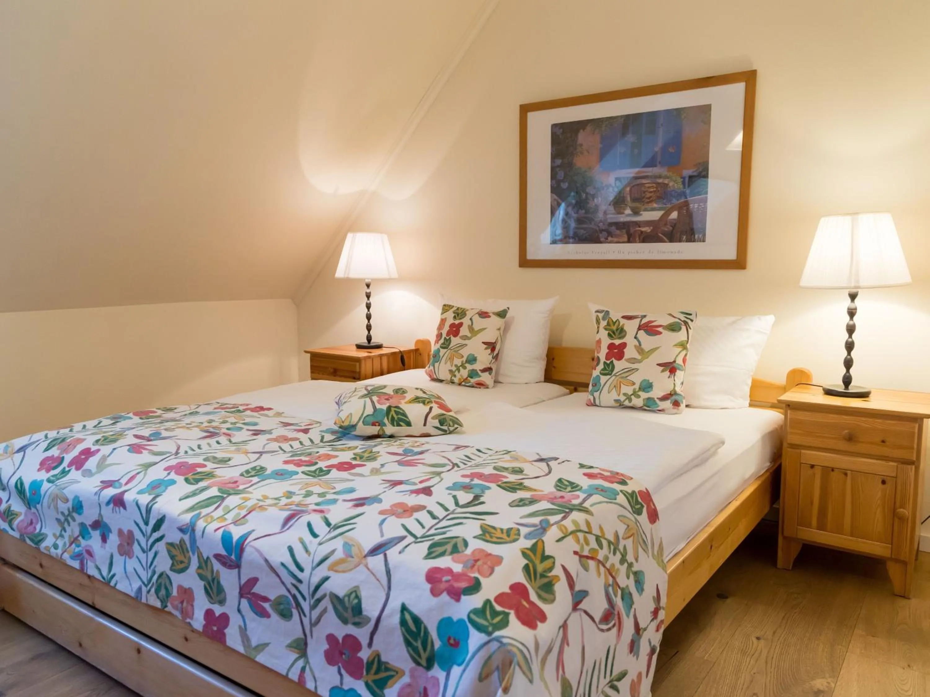 Bedroom, Bed in Landhaus Alte Schmiede