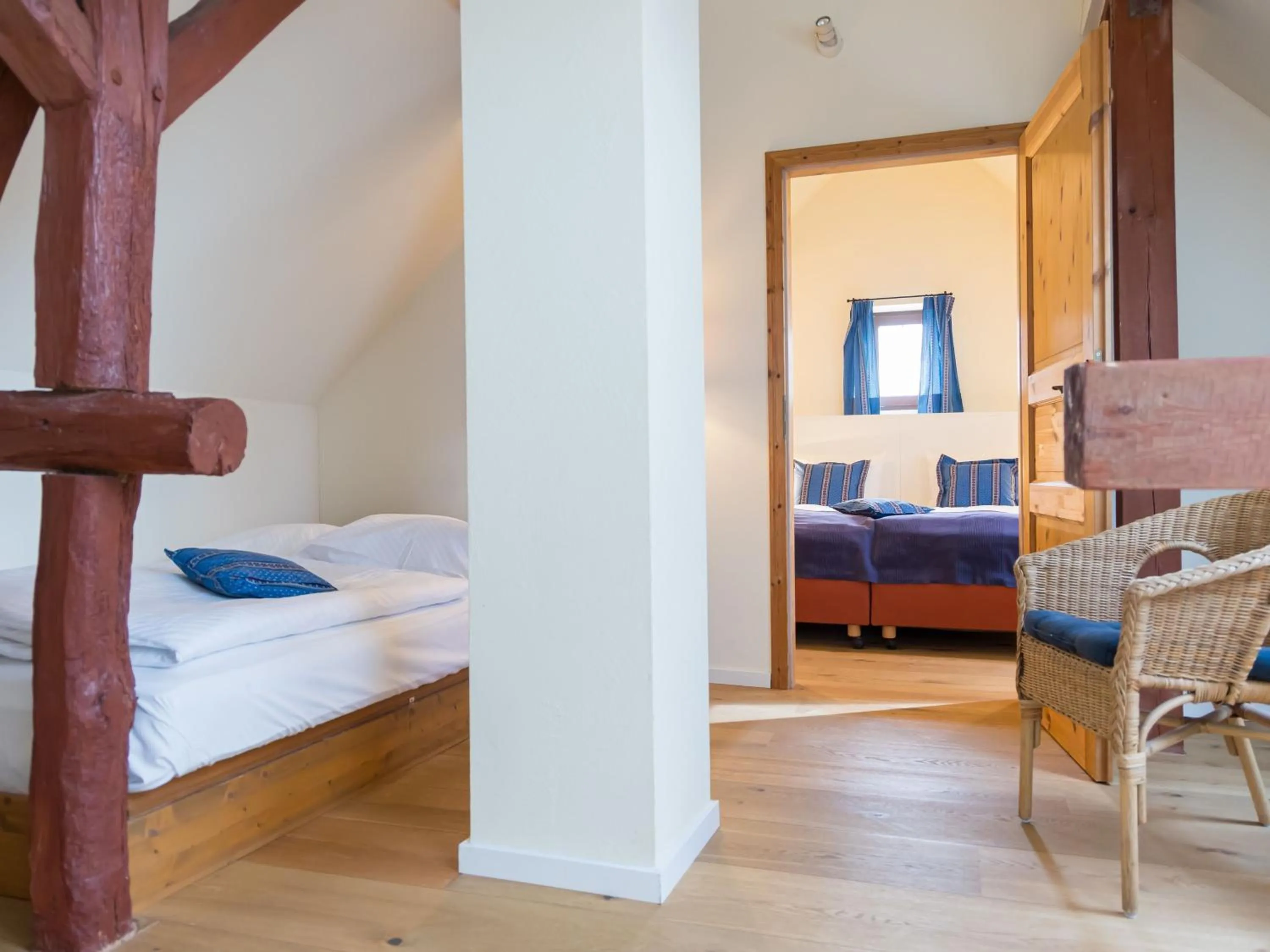 Bed in Landhaus Alte Schmiede