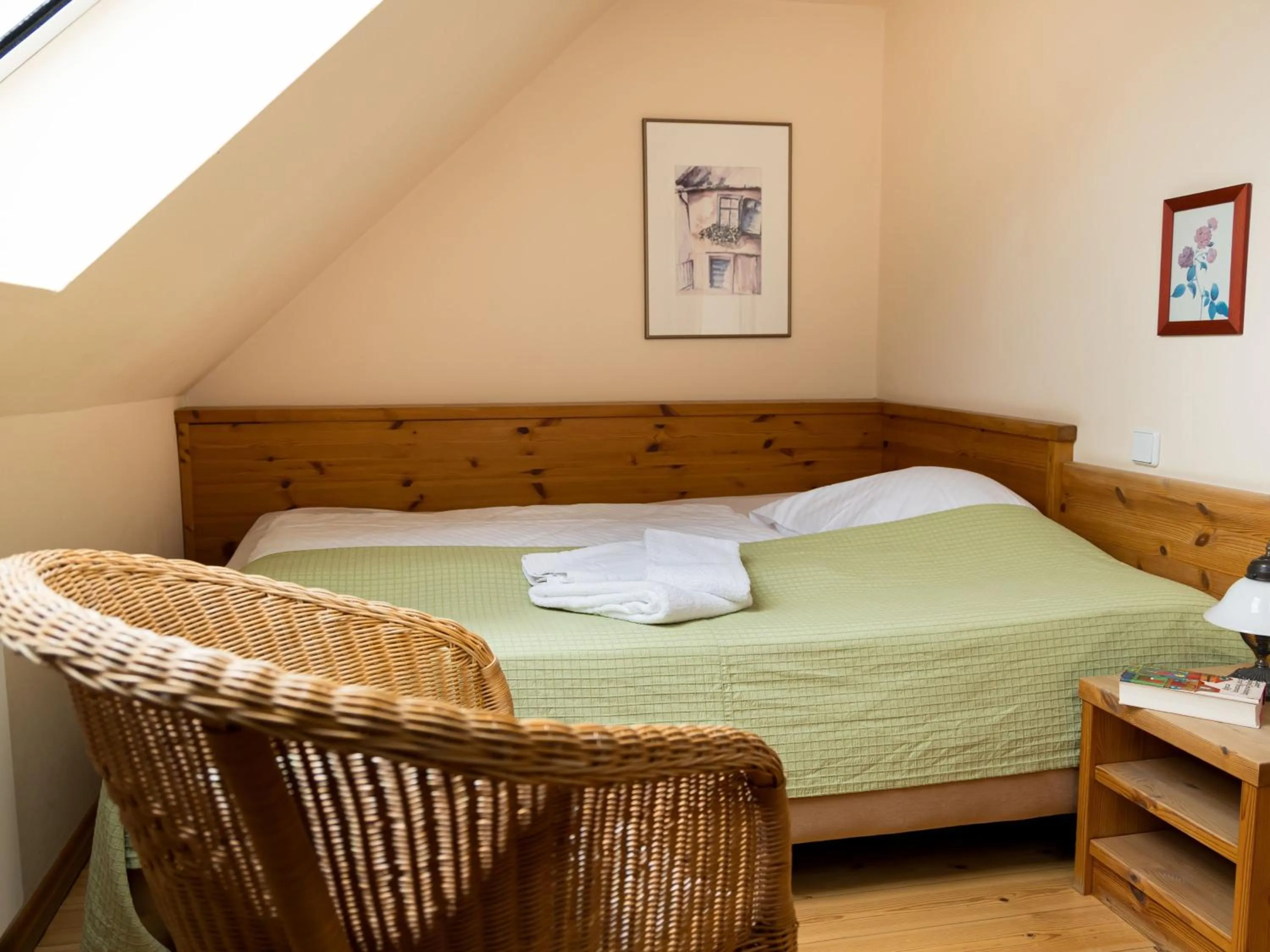 Bed in Landhaus Alte Schmiede