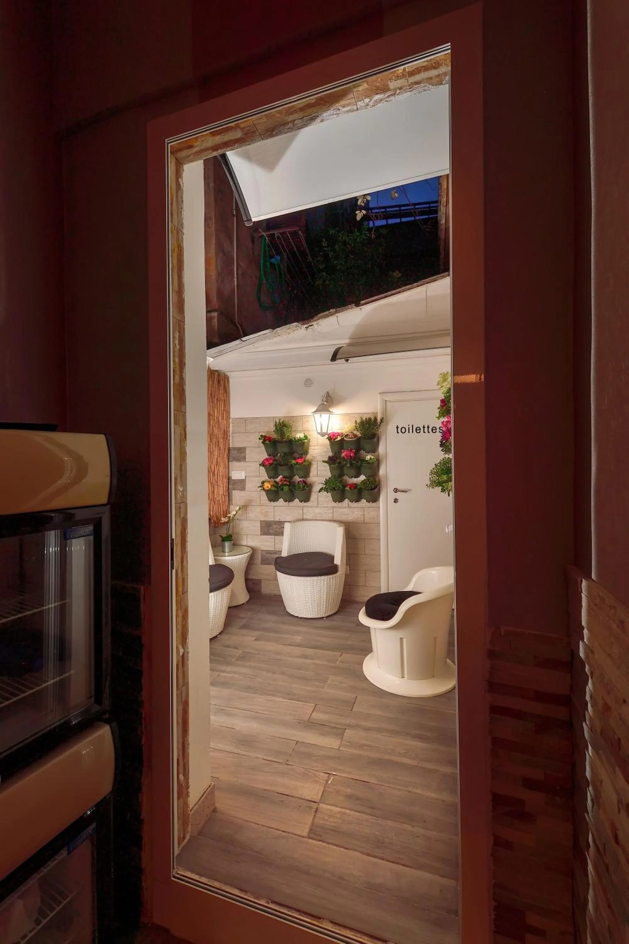 Balcony/Terrace in Rome Vatican Inn