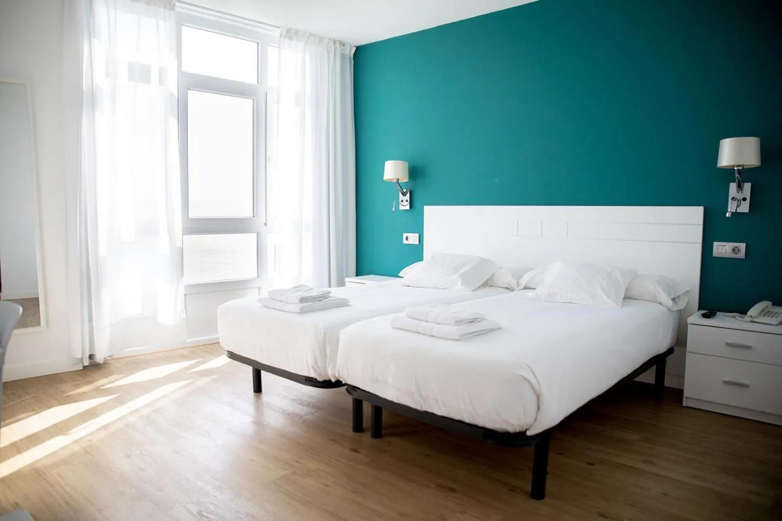 Photo of the whole room, Bed in Hotel Mar de Fisterra