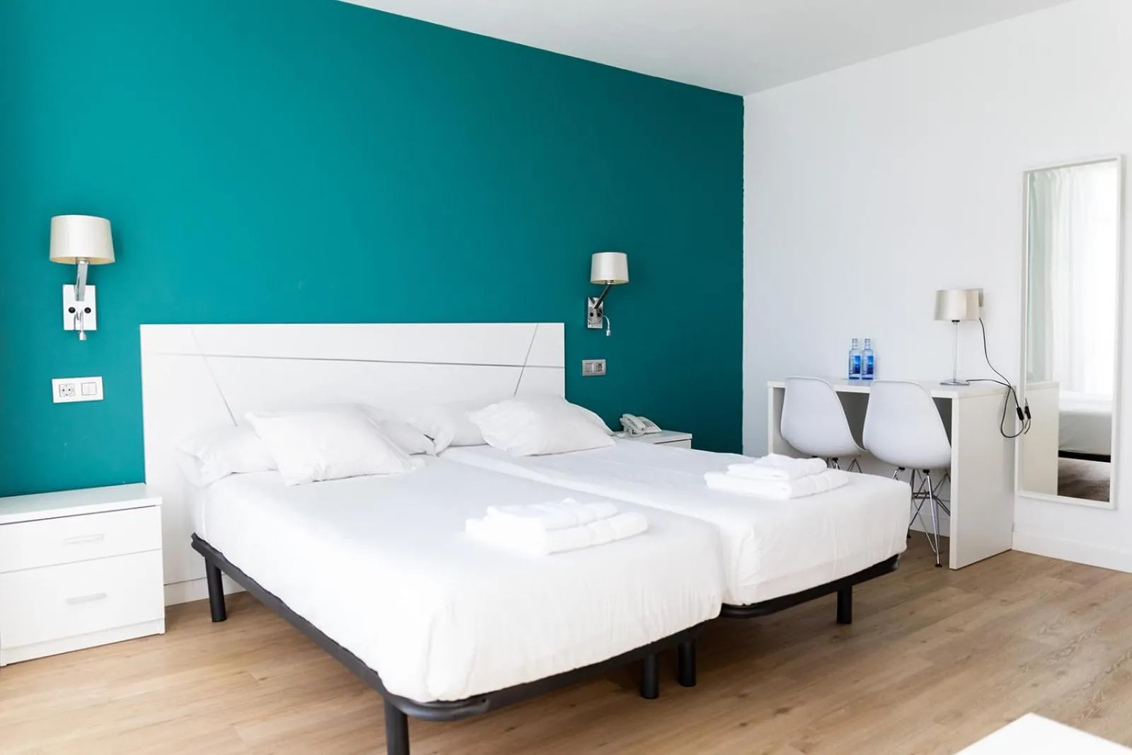 Bed in Hotel Mar de Fisterra