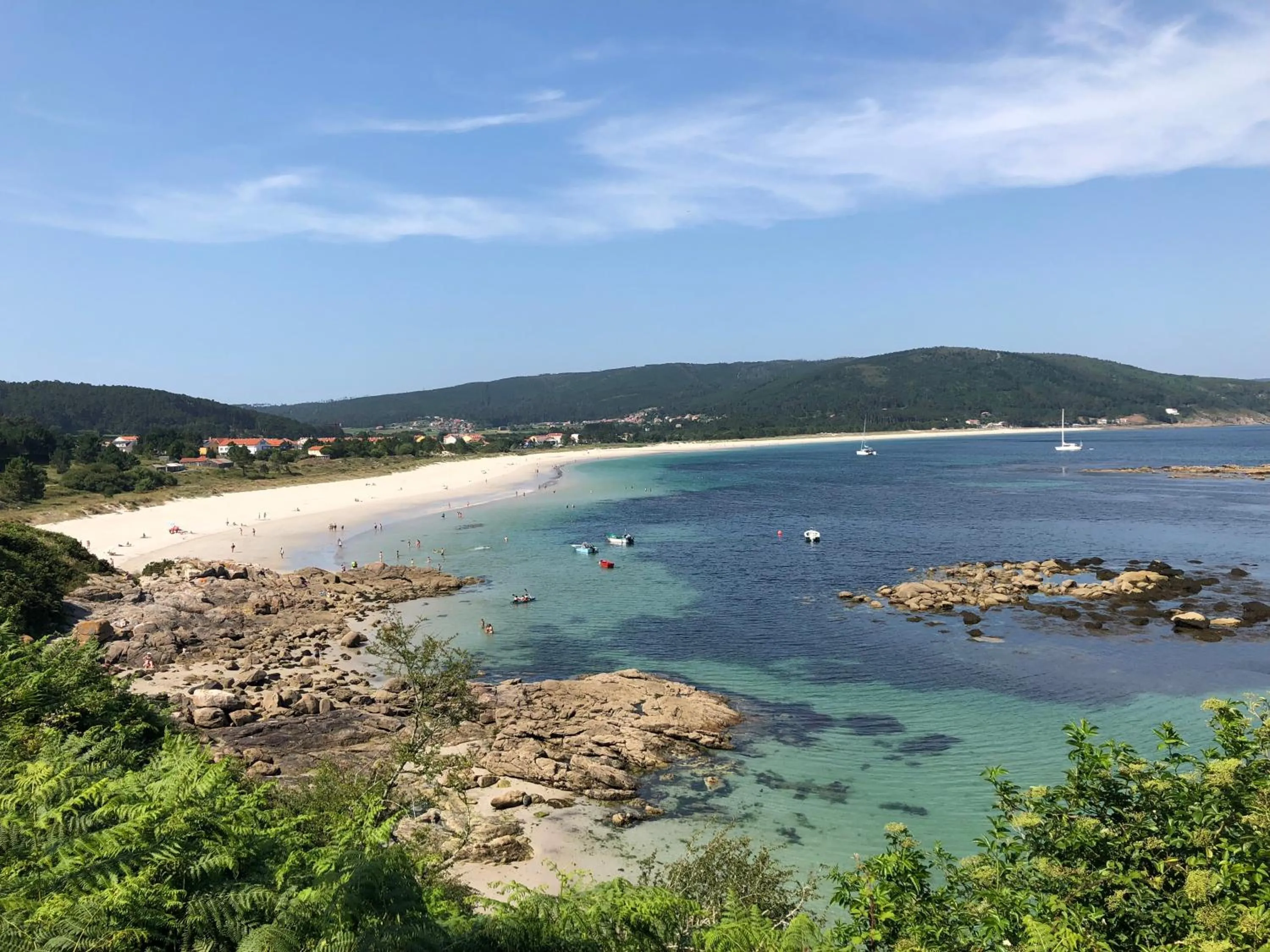 Sea view in Hotel Mar de Fisterra