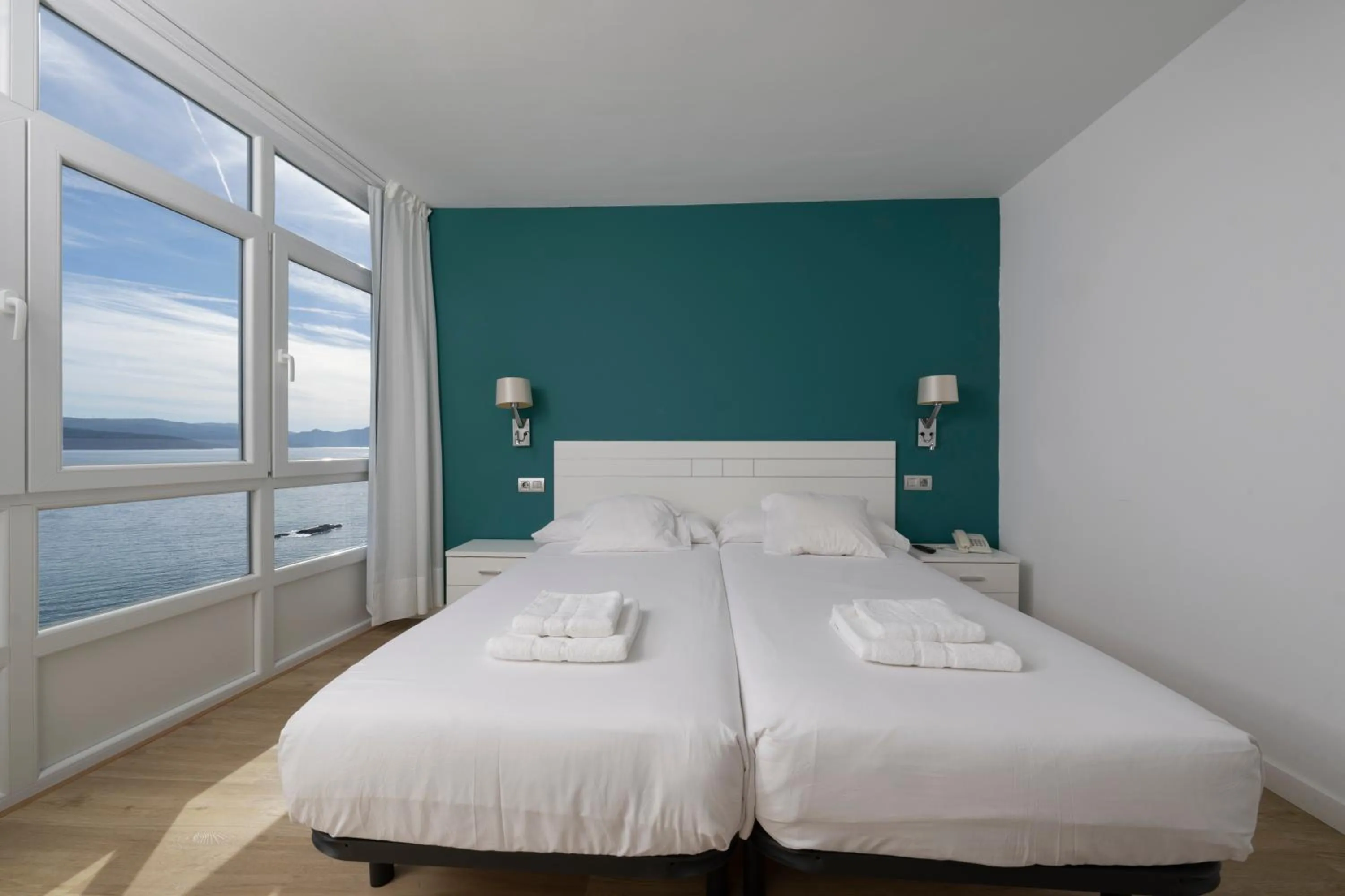 Photo of the whole room, Bed in Hotel Mar de Fisterra