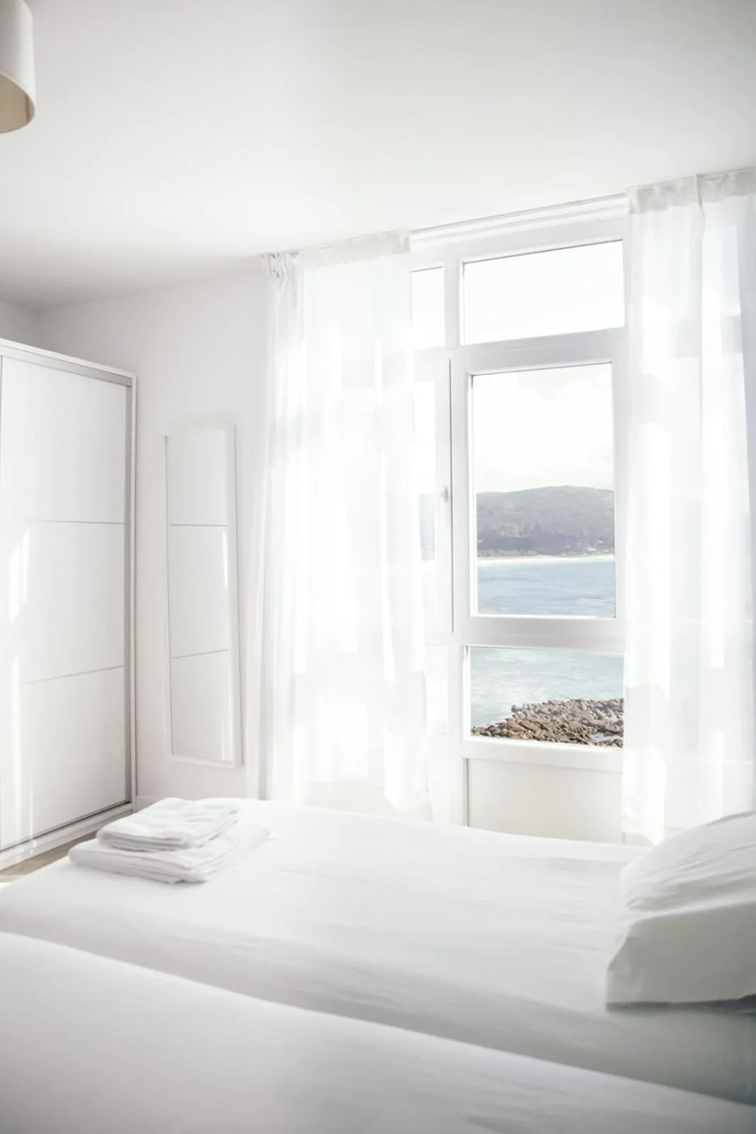 Bed in Hotel Mar de Fisterra