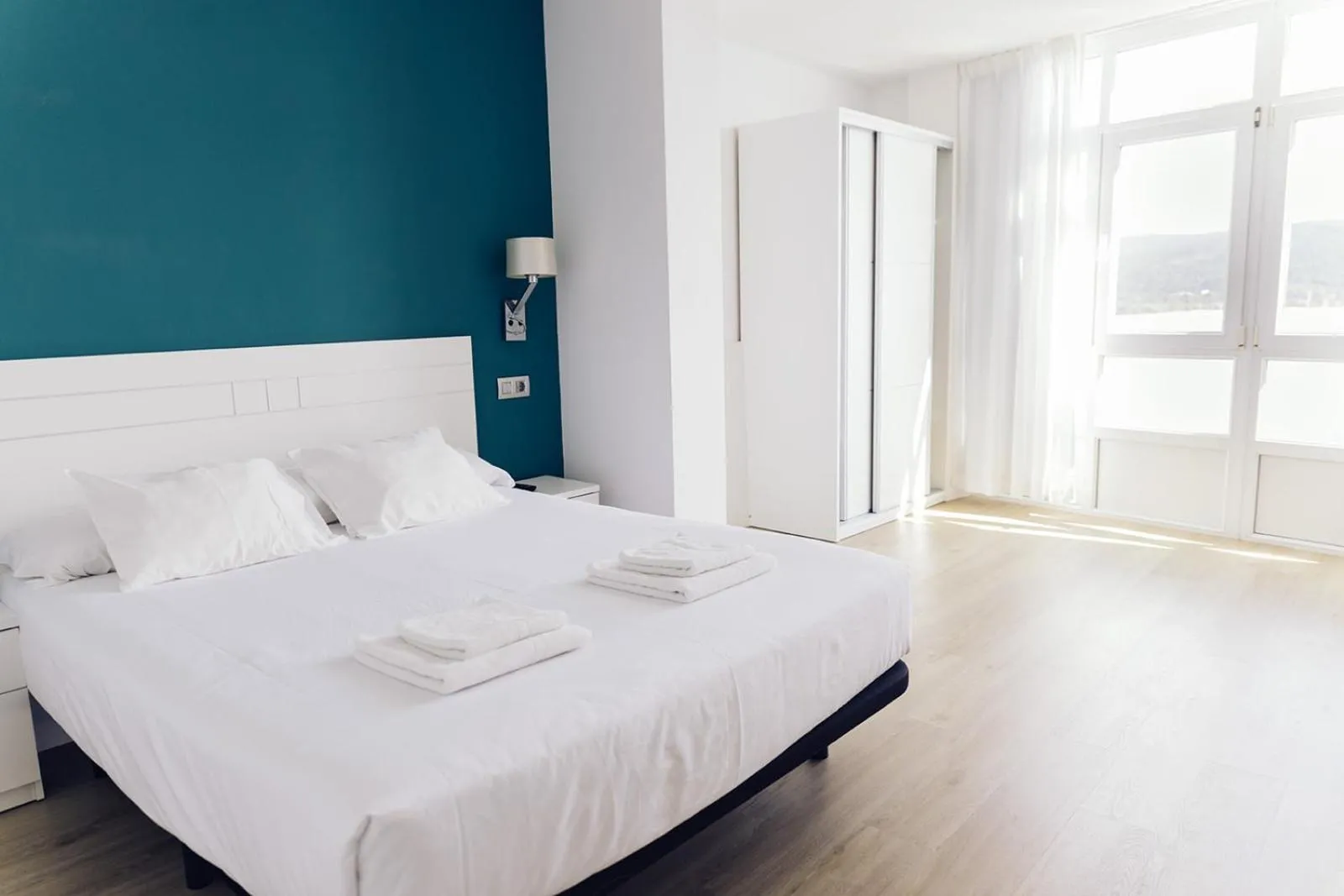 Bed in Hotel Mar de Fisterra