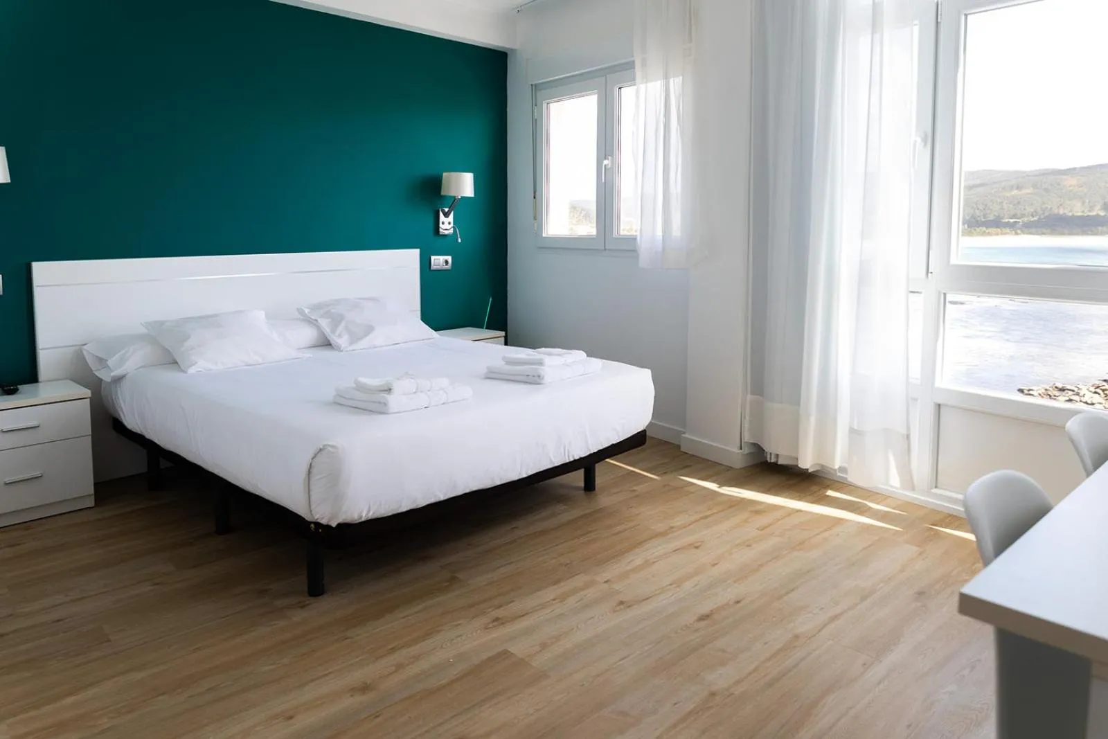 Photo of the whole room, Bed in Hotel Mar de Fisterra