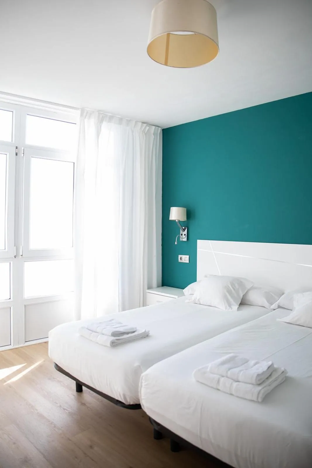Bed in Hotel Mar de Fisterra