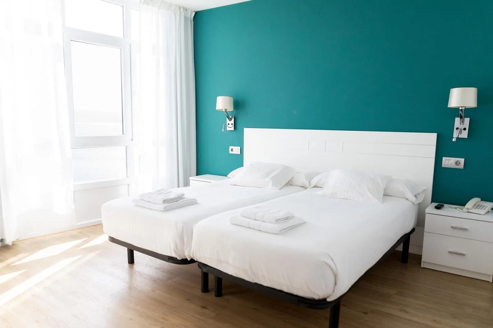 Photo of the whole room, Bed in Hotel Mar de Fisterra