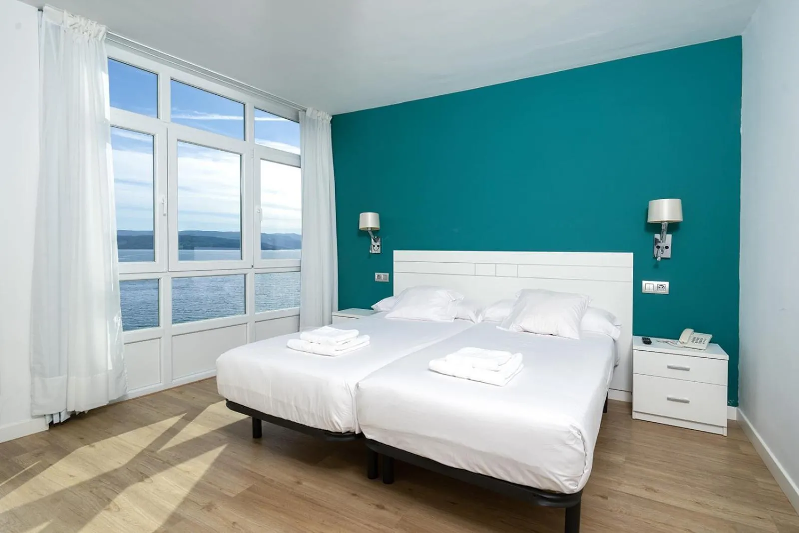 Photo of the whole room, Bed in Hotel Mar de Fisterra