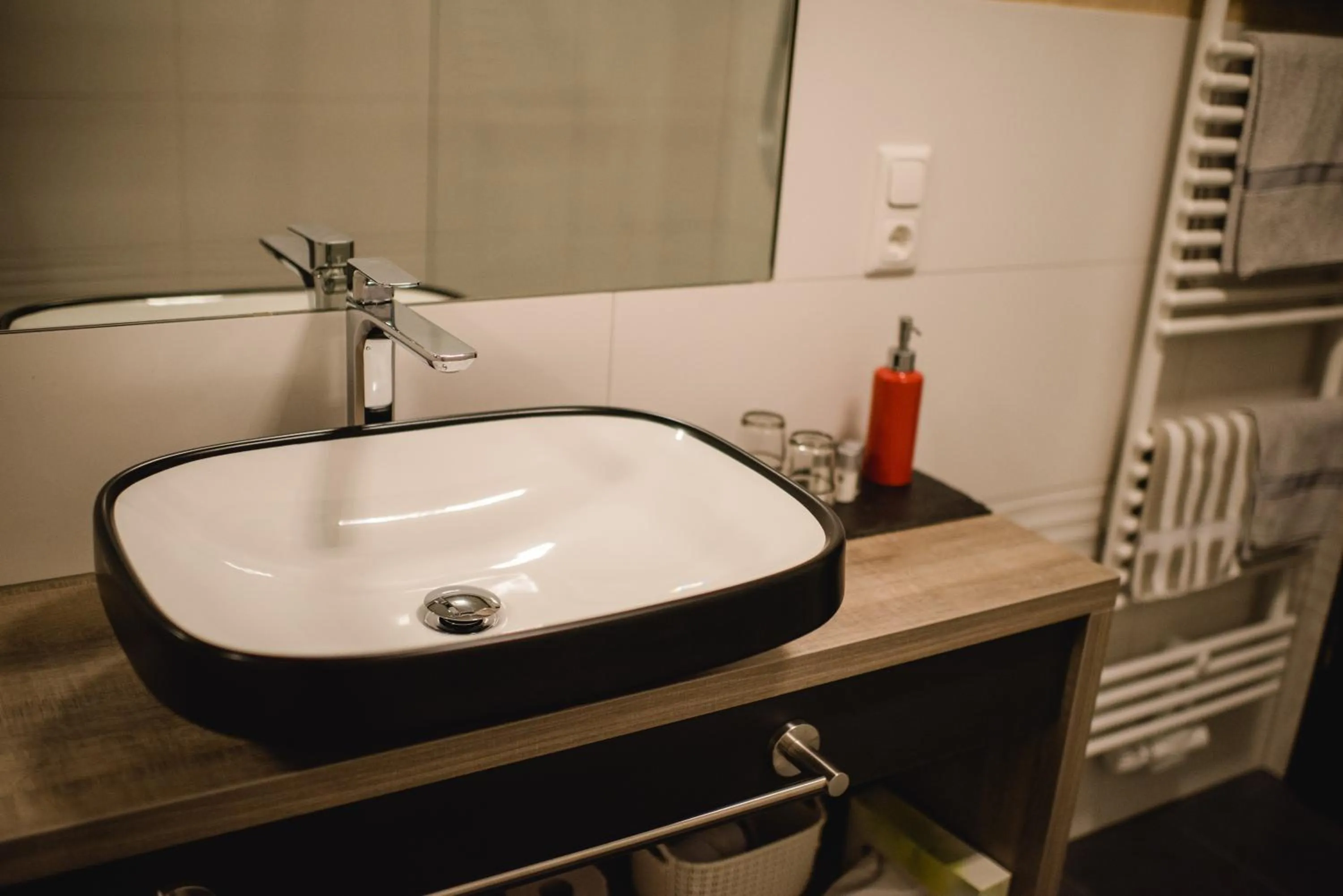 Bathroom in Weingut und Gästehaus Zilliken