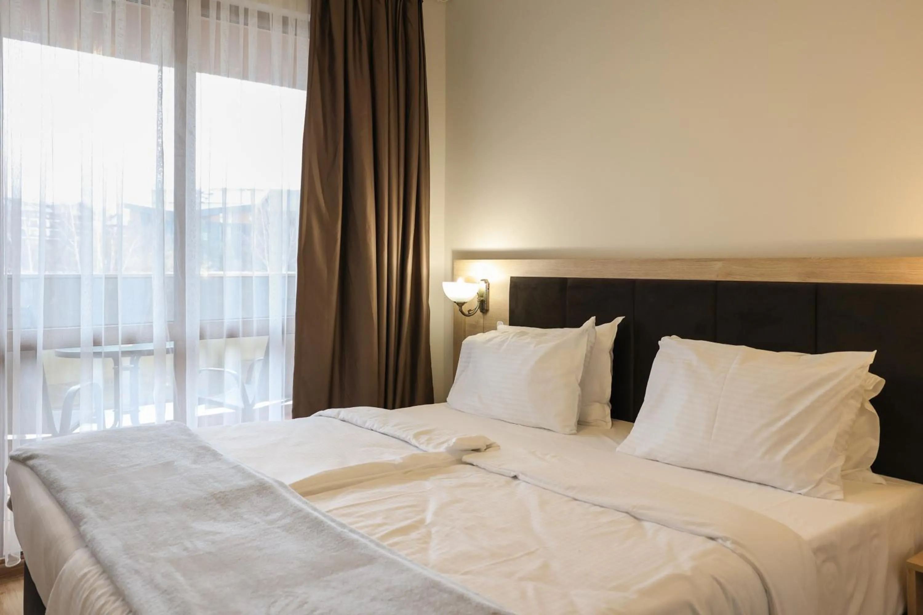 Bed in Smartr Green Wood Hotel & Spa