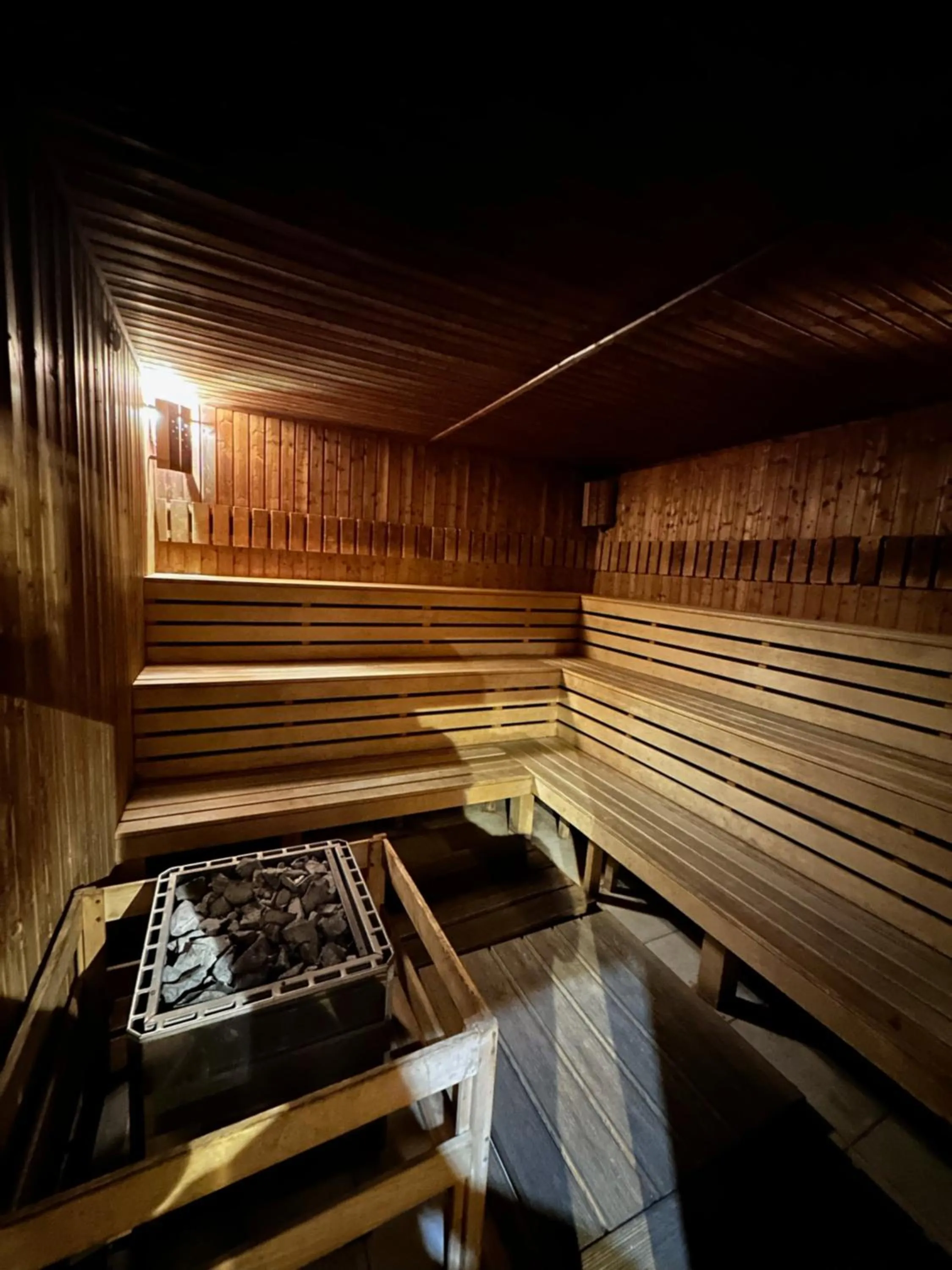 Sauna in Smartr Green Wood Hotel & Spa