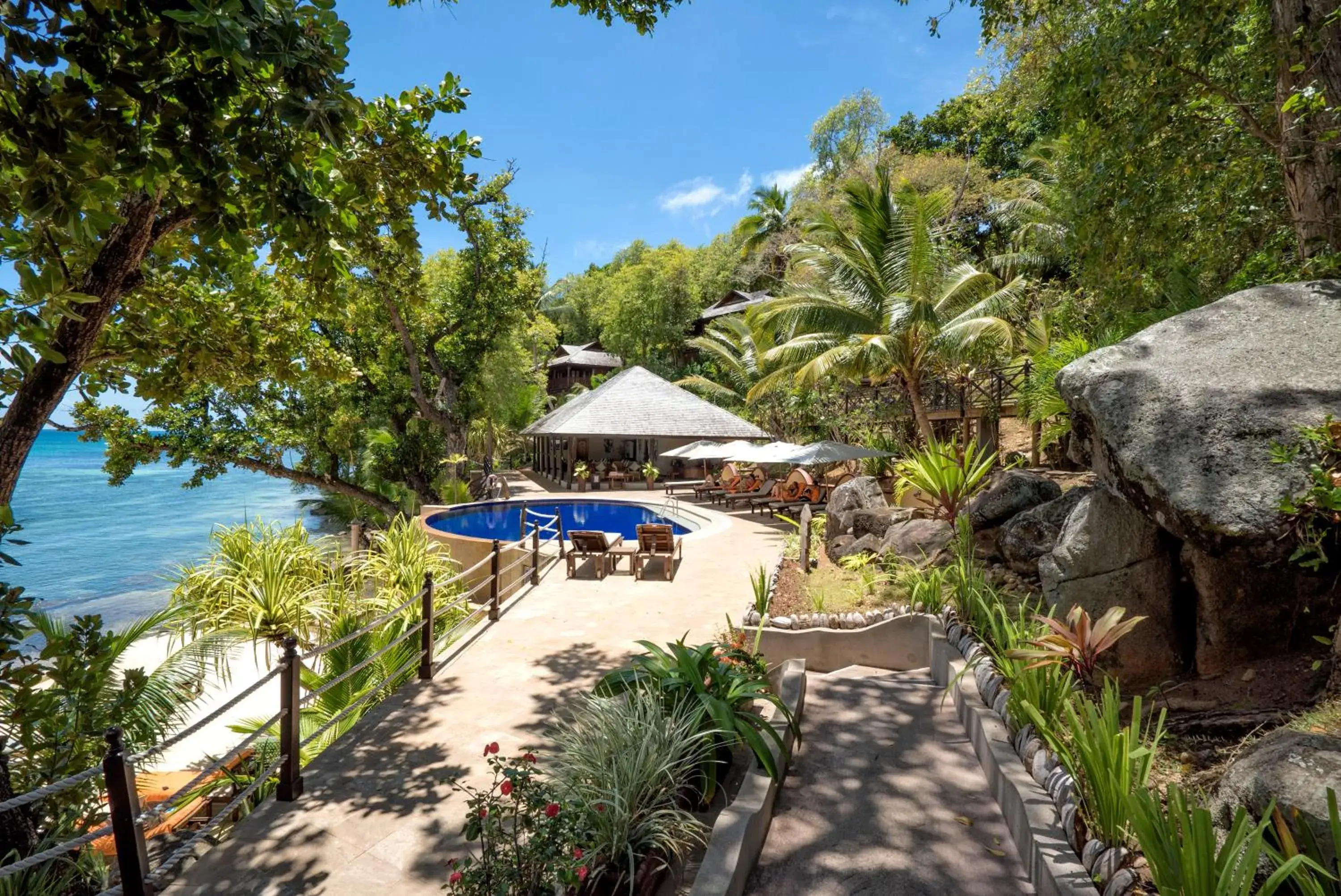 Property building in Cerf Island Resort Property building in Cerf Island Resort