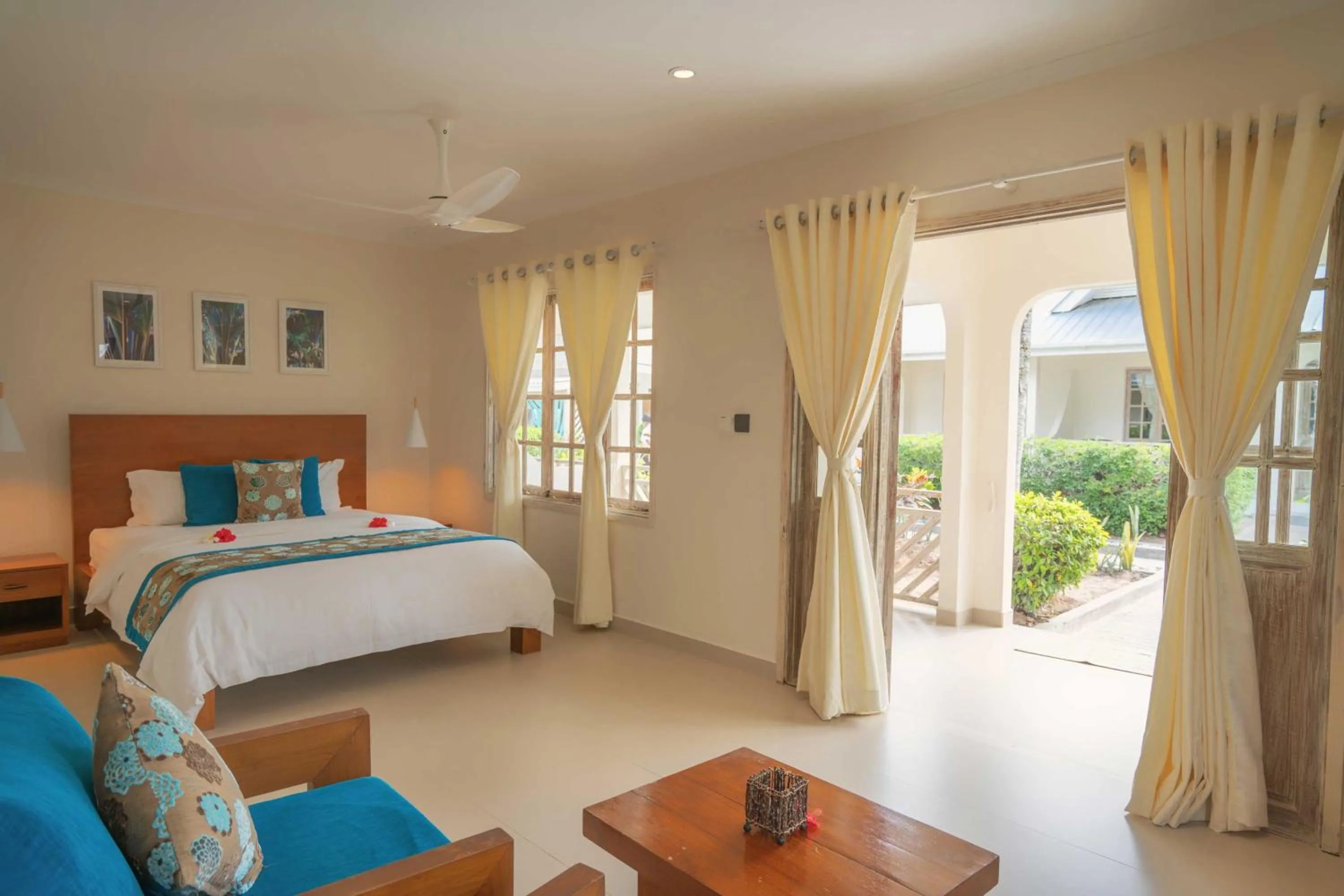 Bed in Villas de Mer