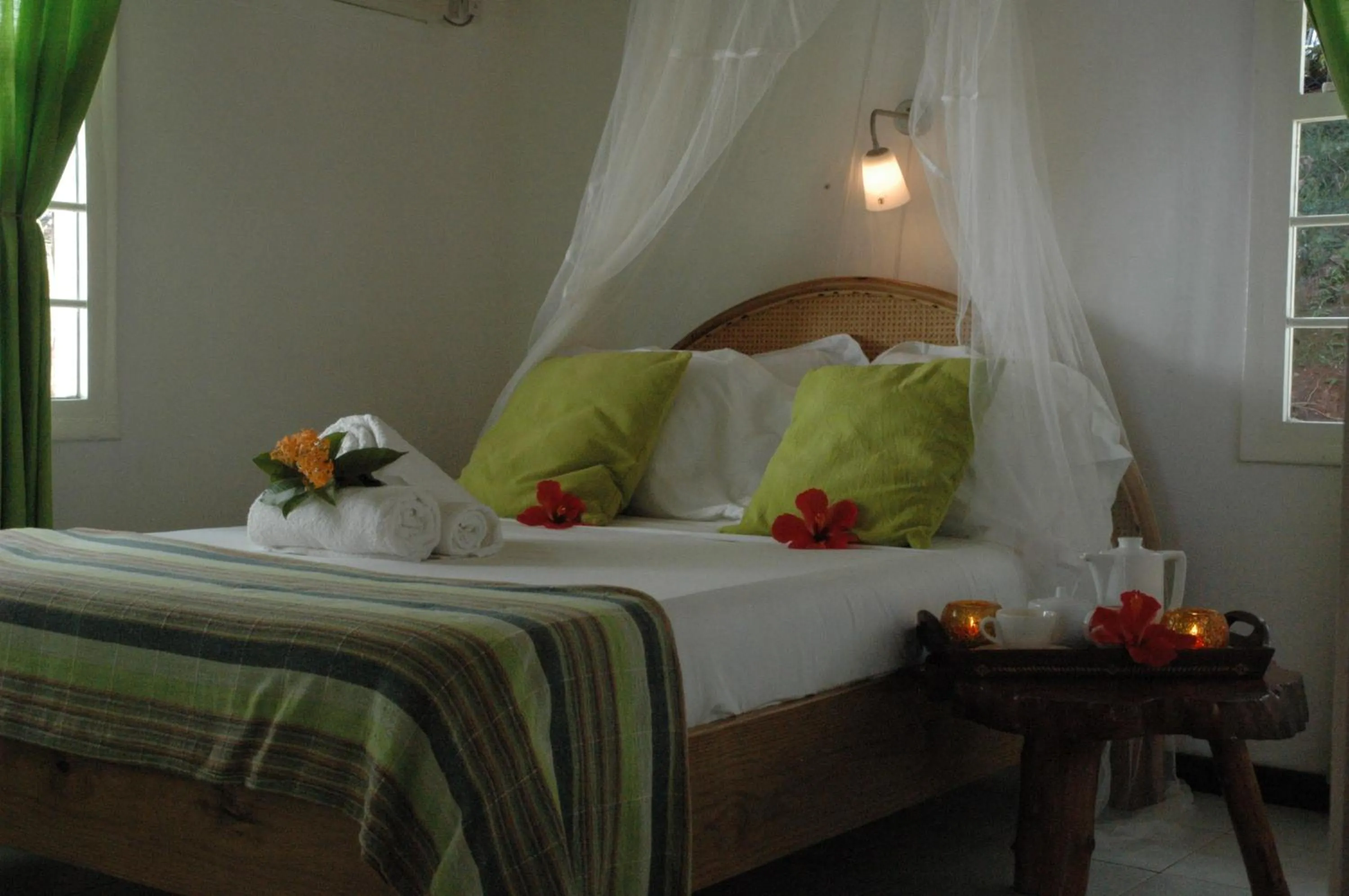 Bedroom, Bed in Kokogrove Chalets