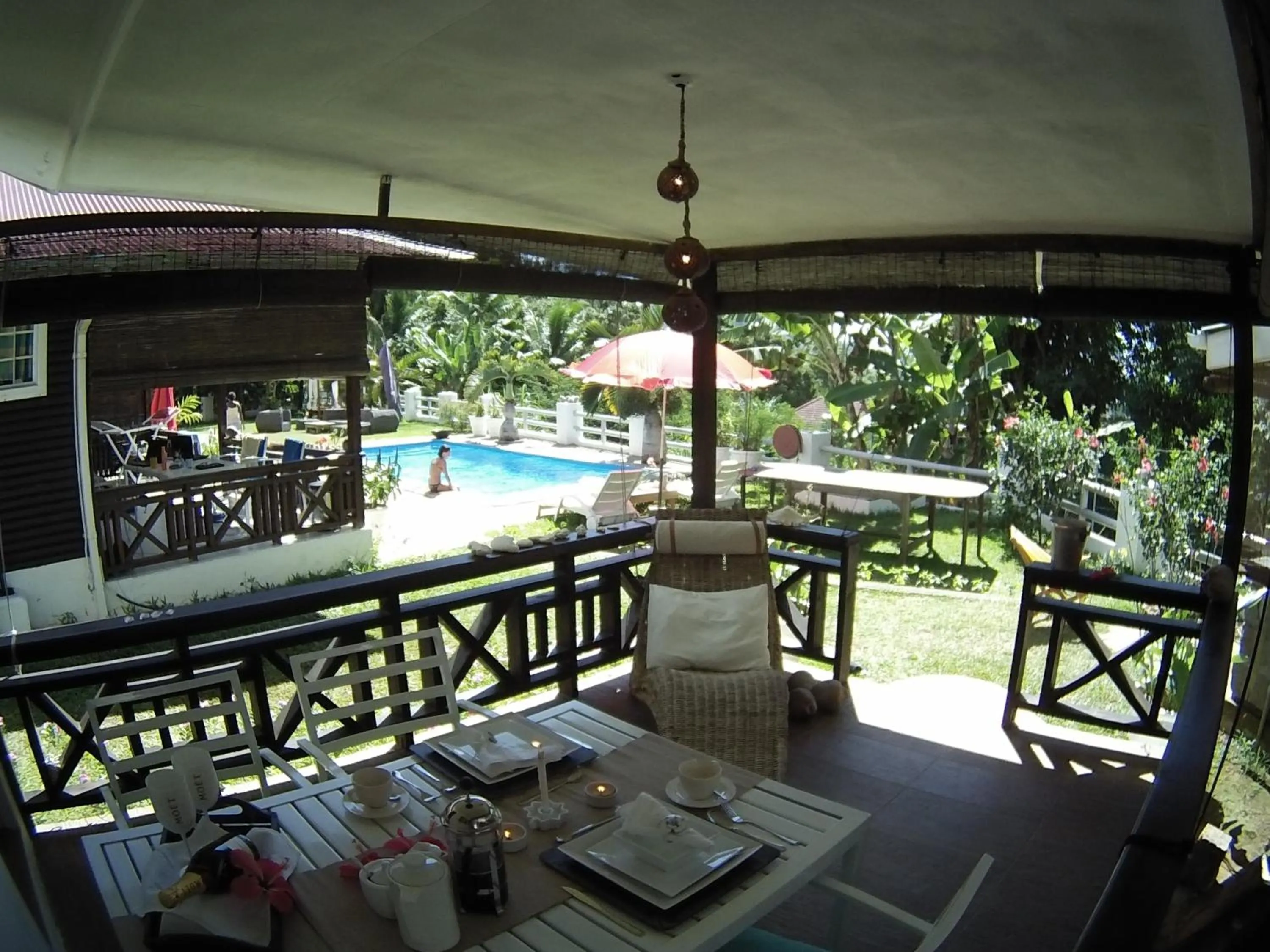 Balcony/Terrace in Kokogrove Chalets