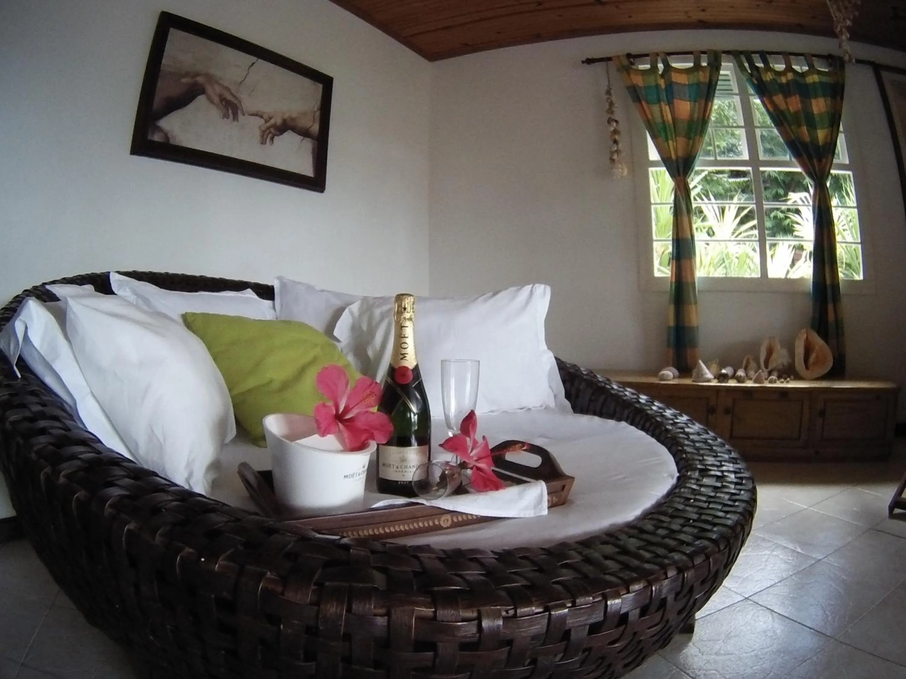 Seating area in Kokogrove Chalets