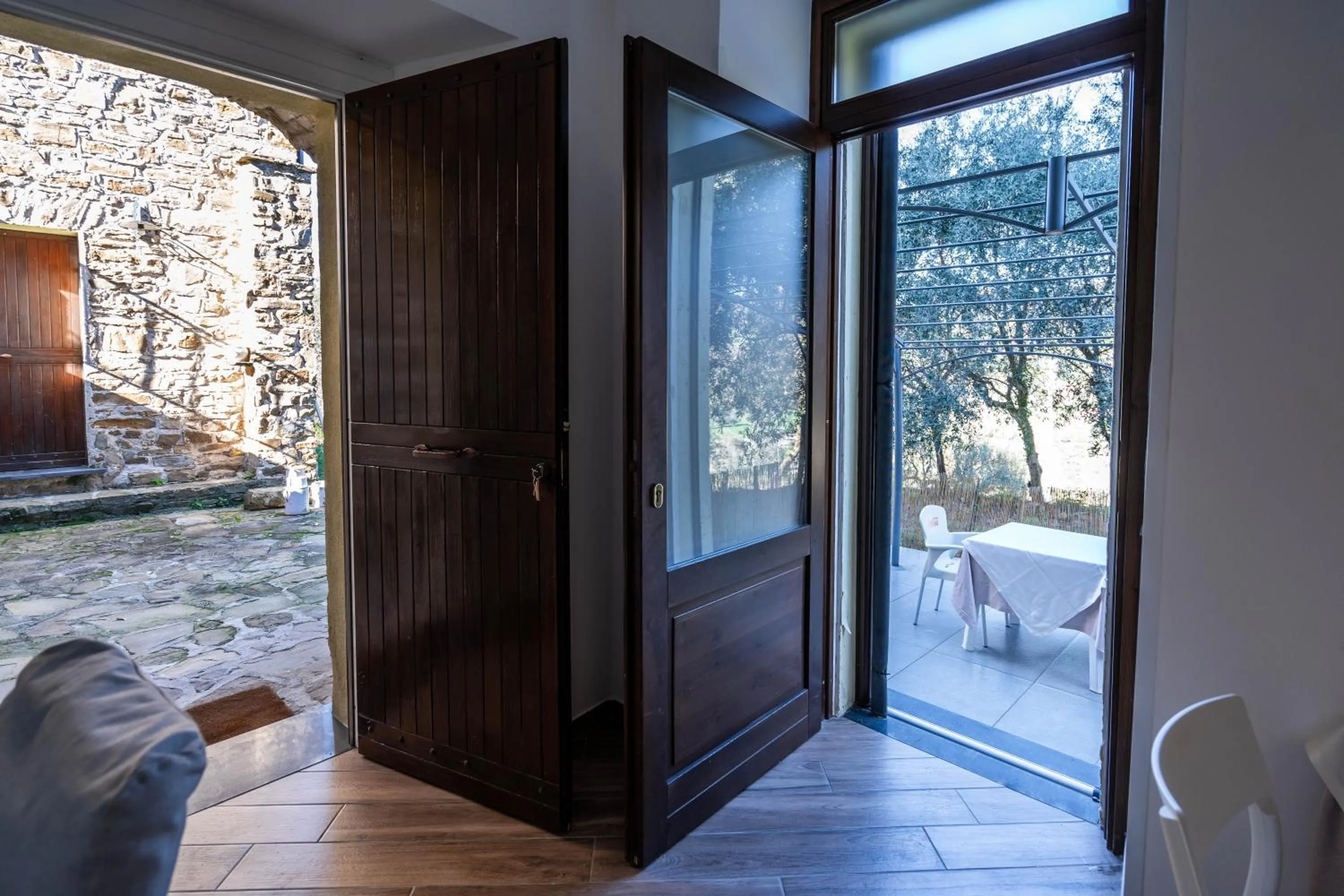 Balcony/Terrace in Le Querce Farmhouse