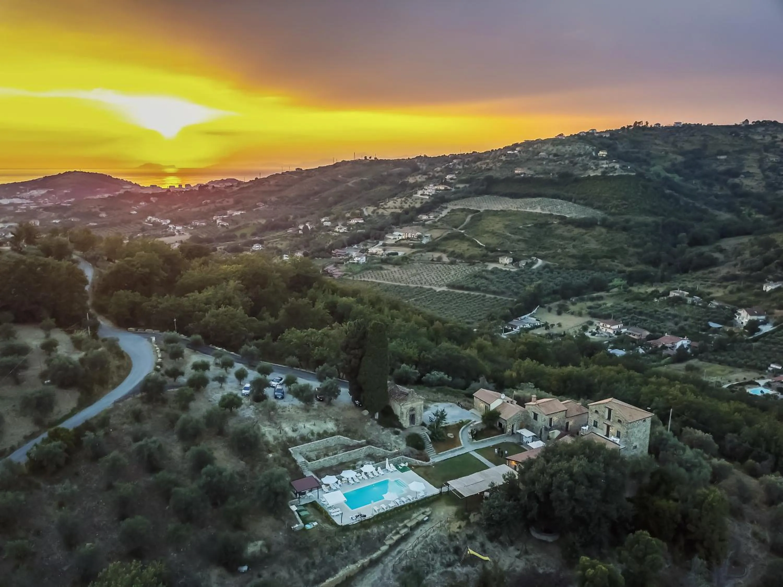 Sea view in Le Querce Farmhouse