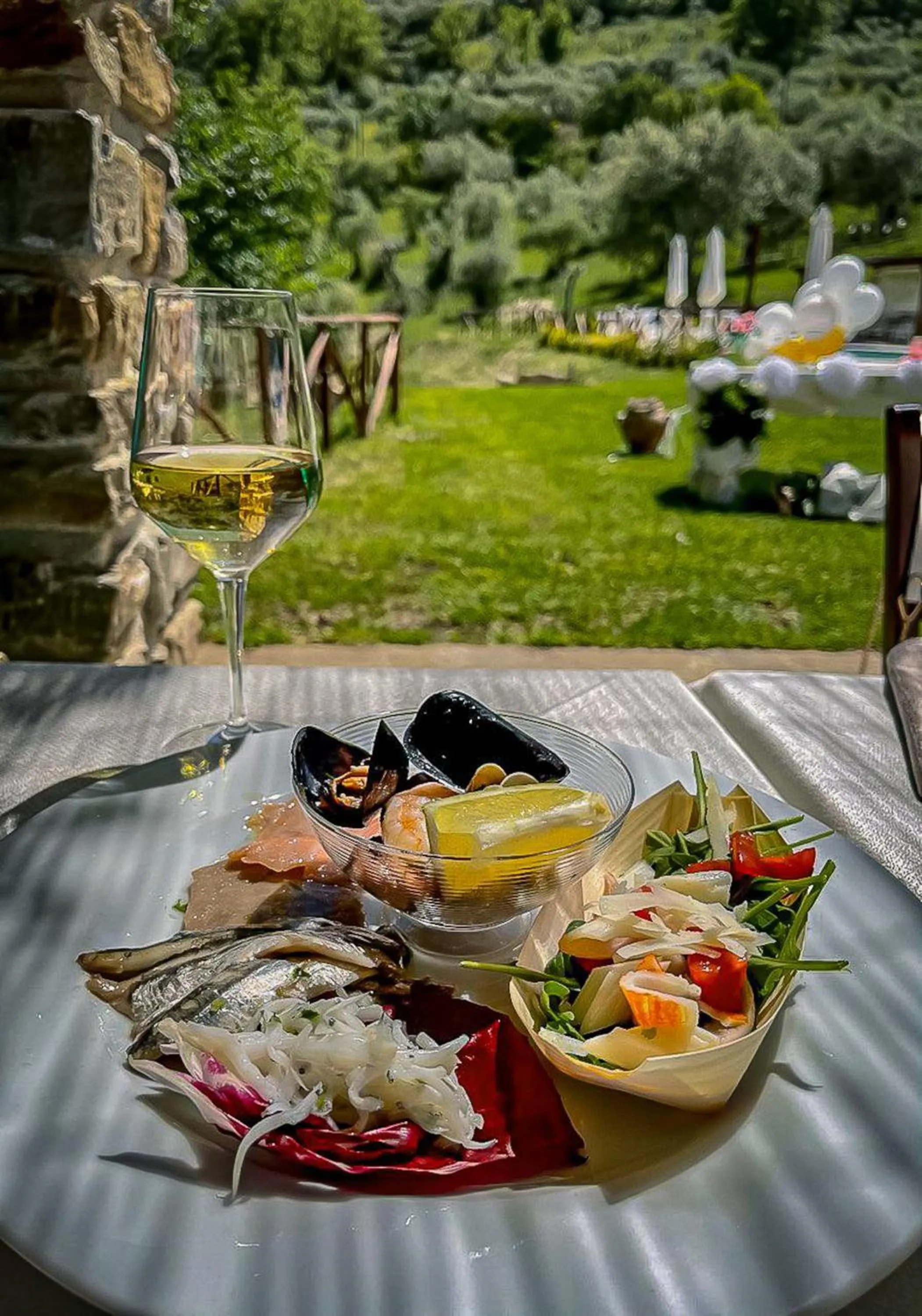 Food and drinks in Le Querce Farmhouse